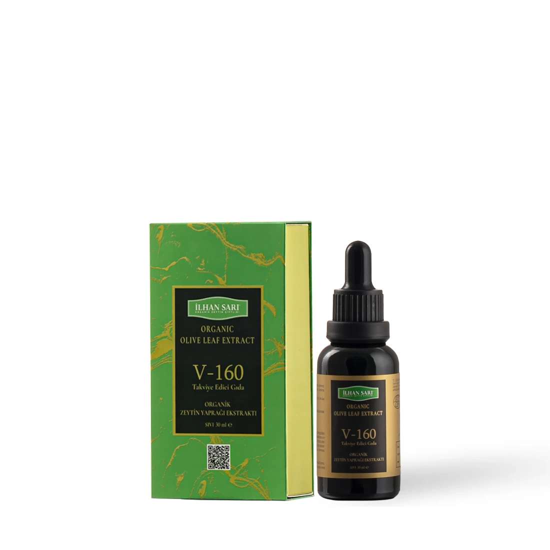 V-160 Organik Zeytin Yaprağı Ekstraktı 30ml