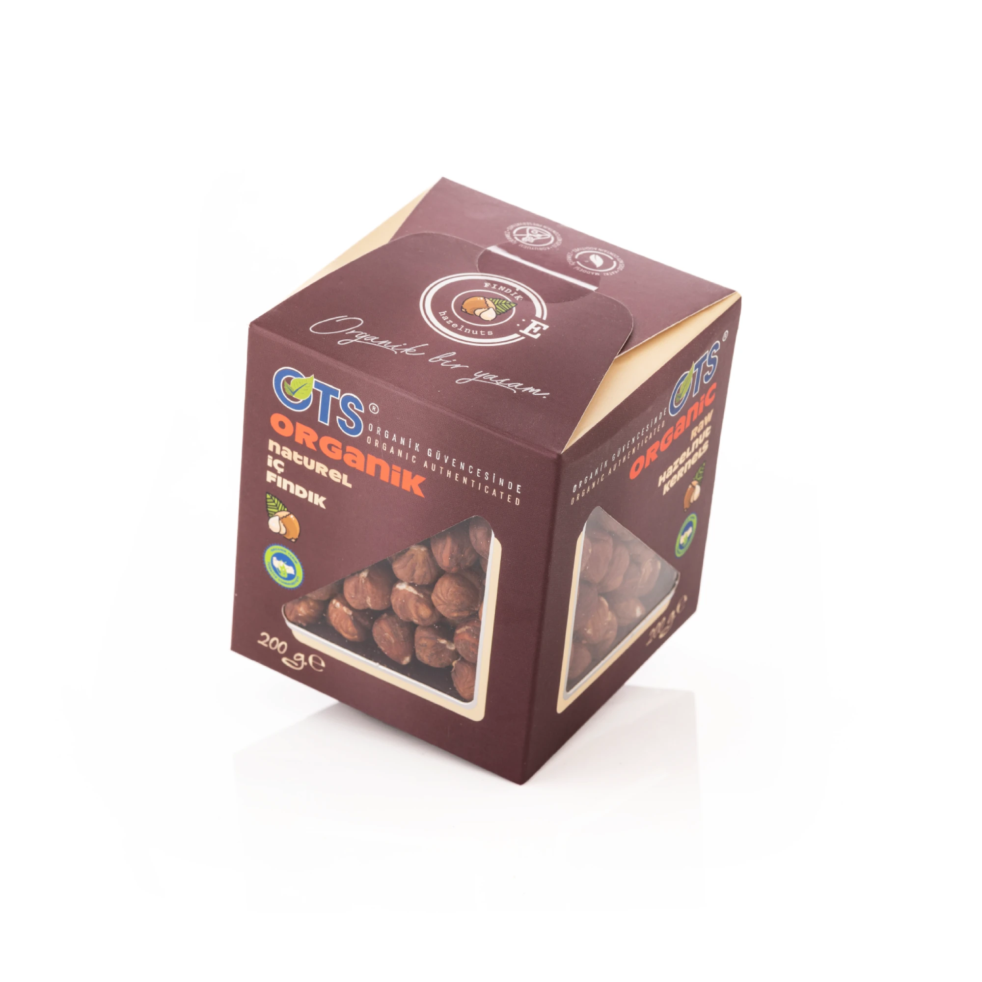 Organik Naturel İç Fındık