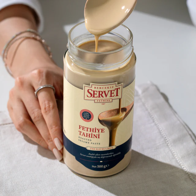 Tek Kavrulmuş Taze Servet Tahini - 500g
