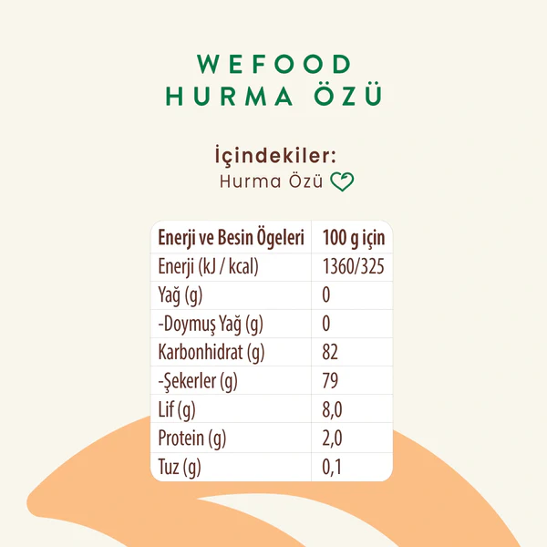 Hurma Özü 315 gr (Soğuk Sıkım)