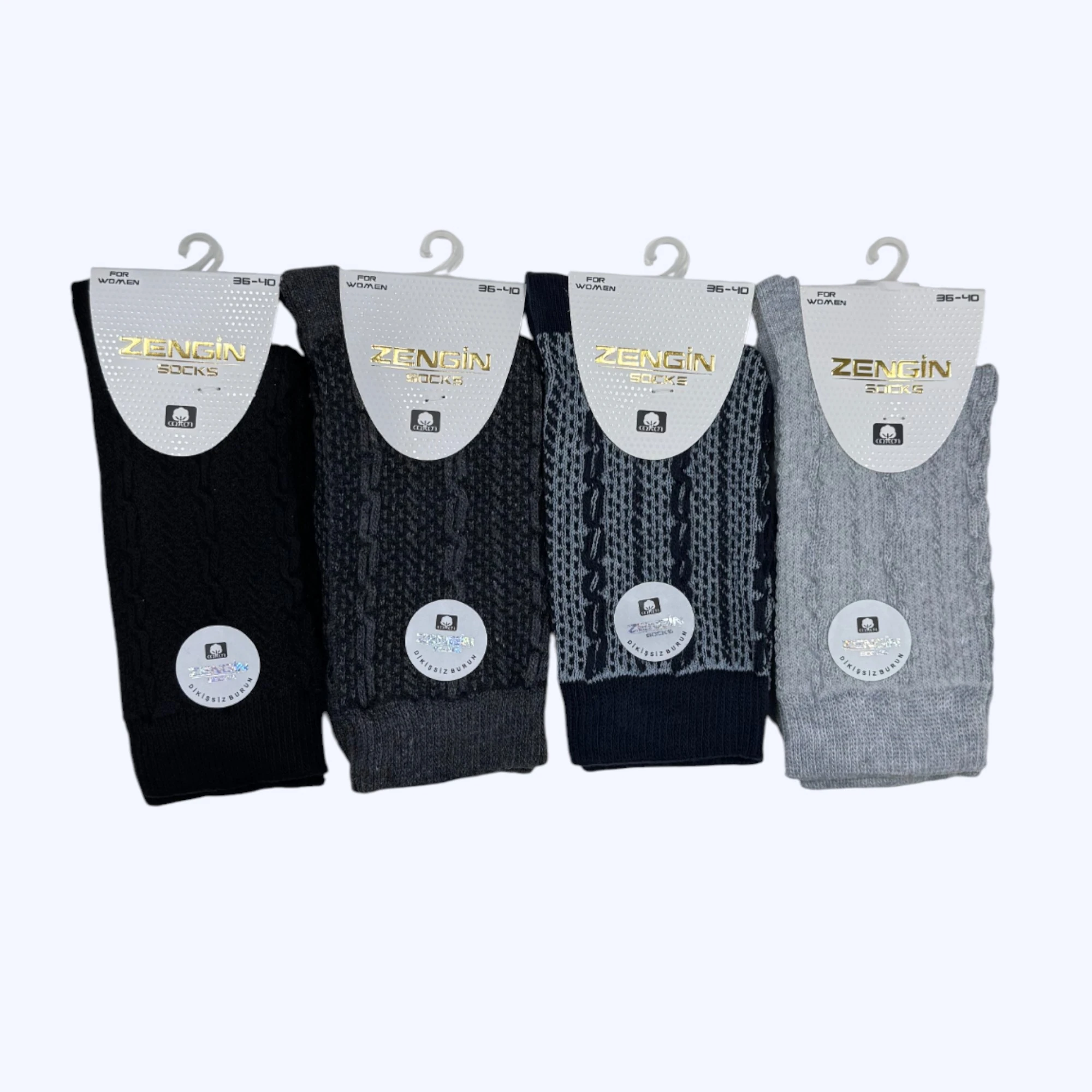 Penye Kabartma Kadın Soket