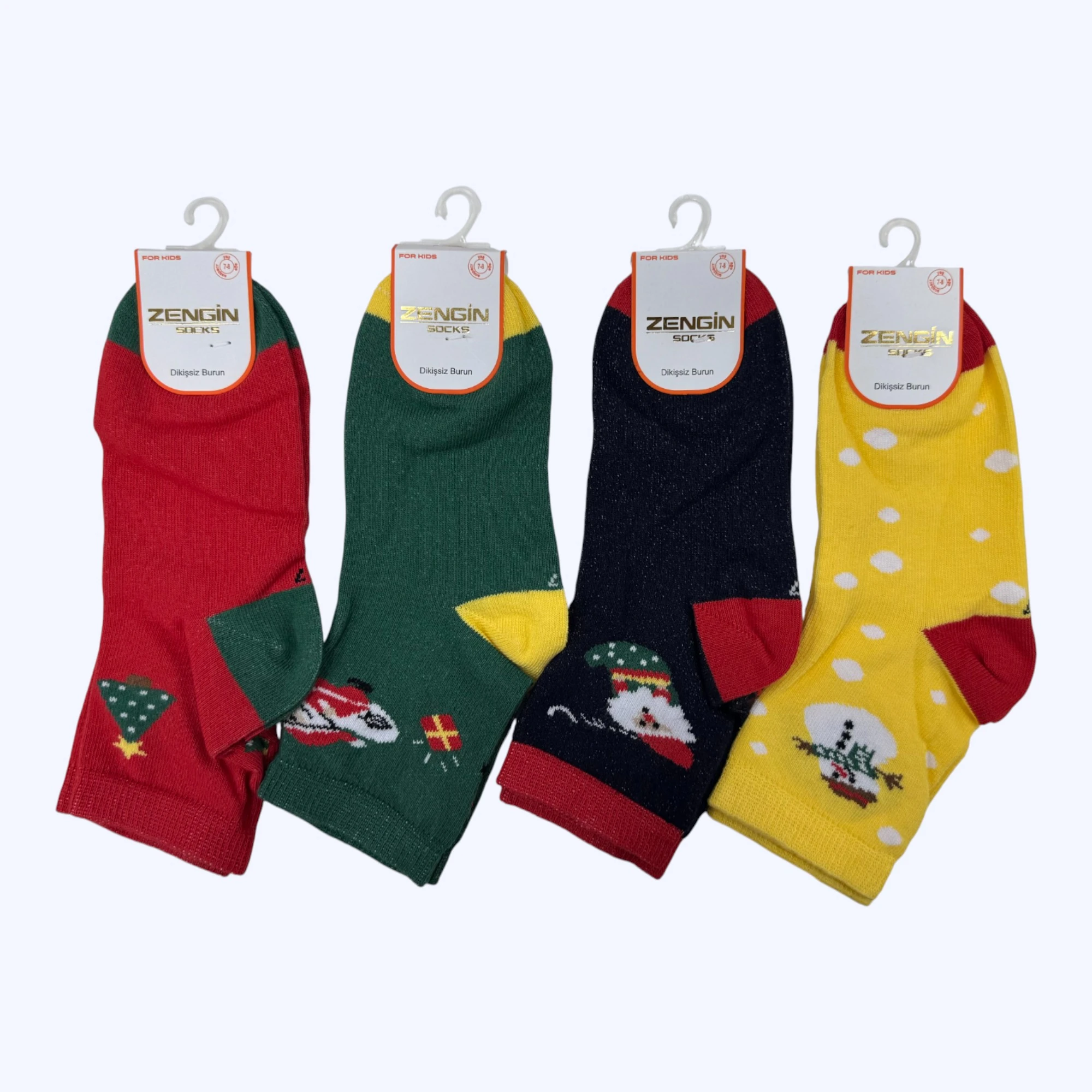 Dikişsiz Yılbaşı Çocuk Soket