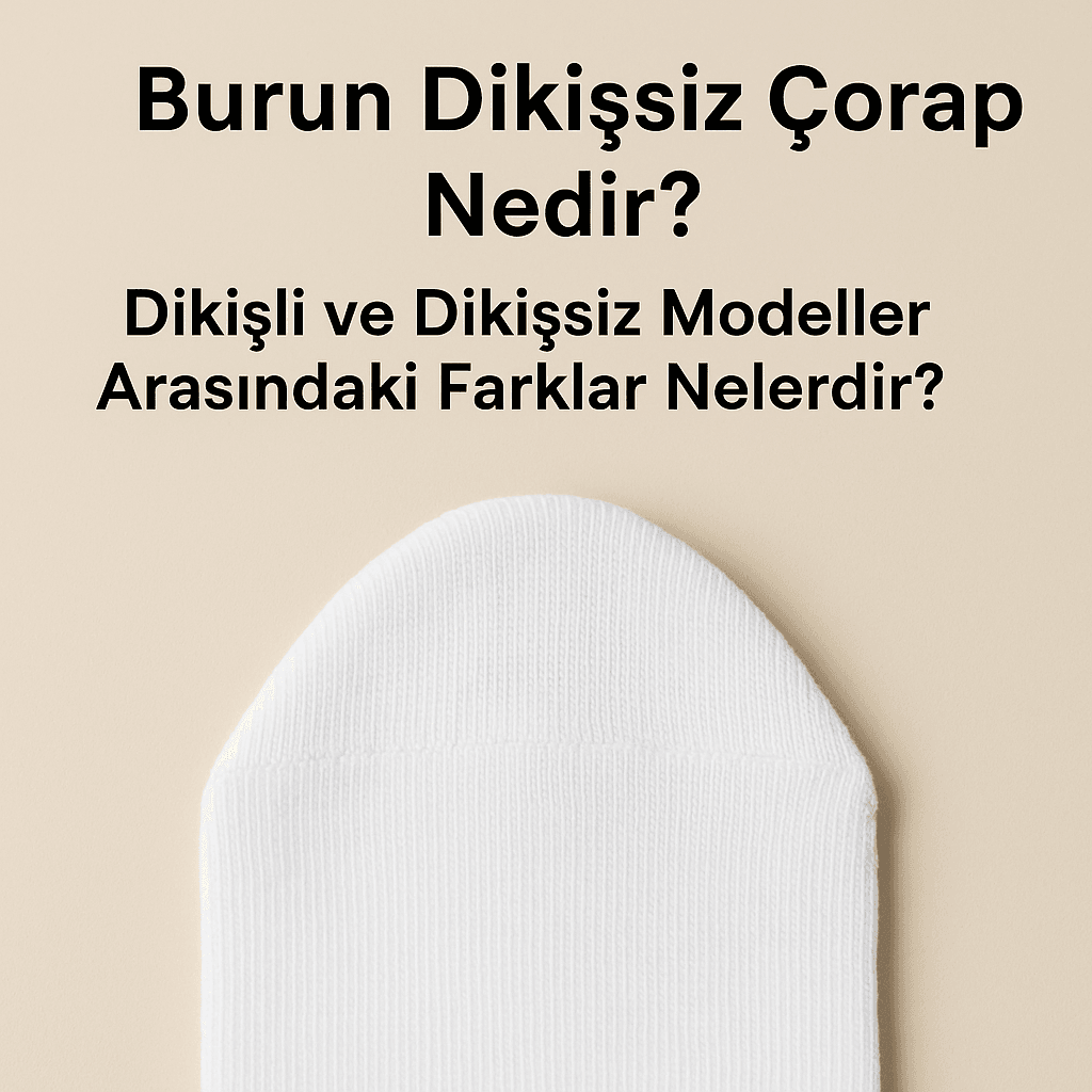 Burun Dikişsiz Çorap Nedir ? Dikişli ve Dikişsiz Modeller Arasındaki Farklar Nelerdir?