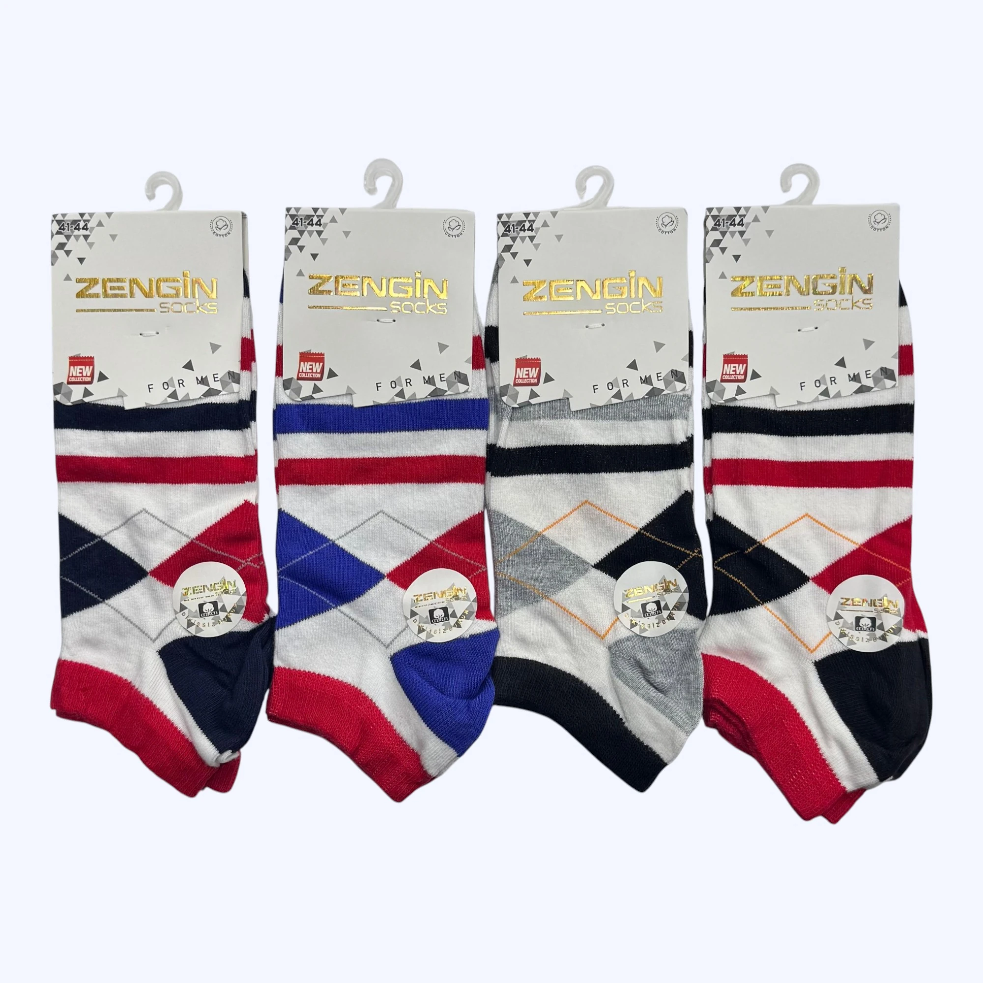 Dikişsiz Desenli Erkek Patik