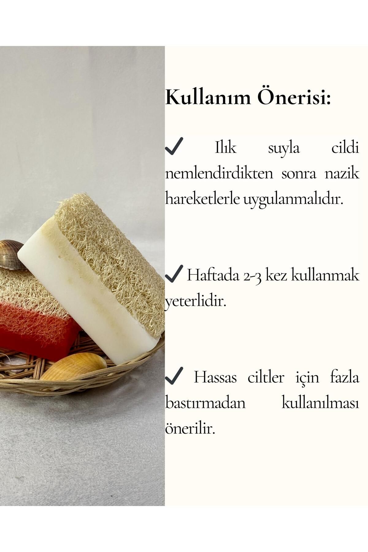 Çilek Özlü Kabak Lifli Sabun