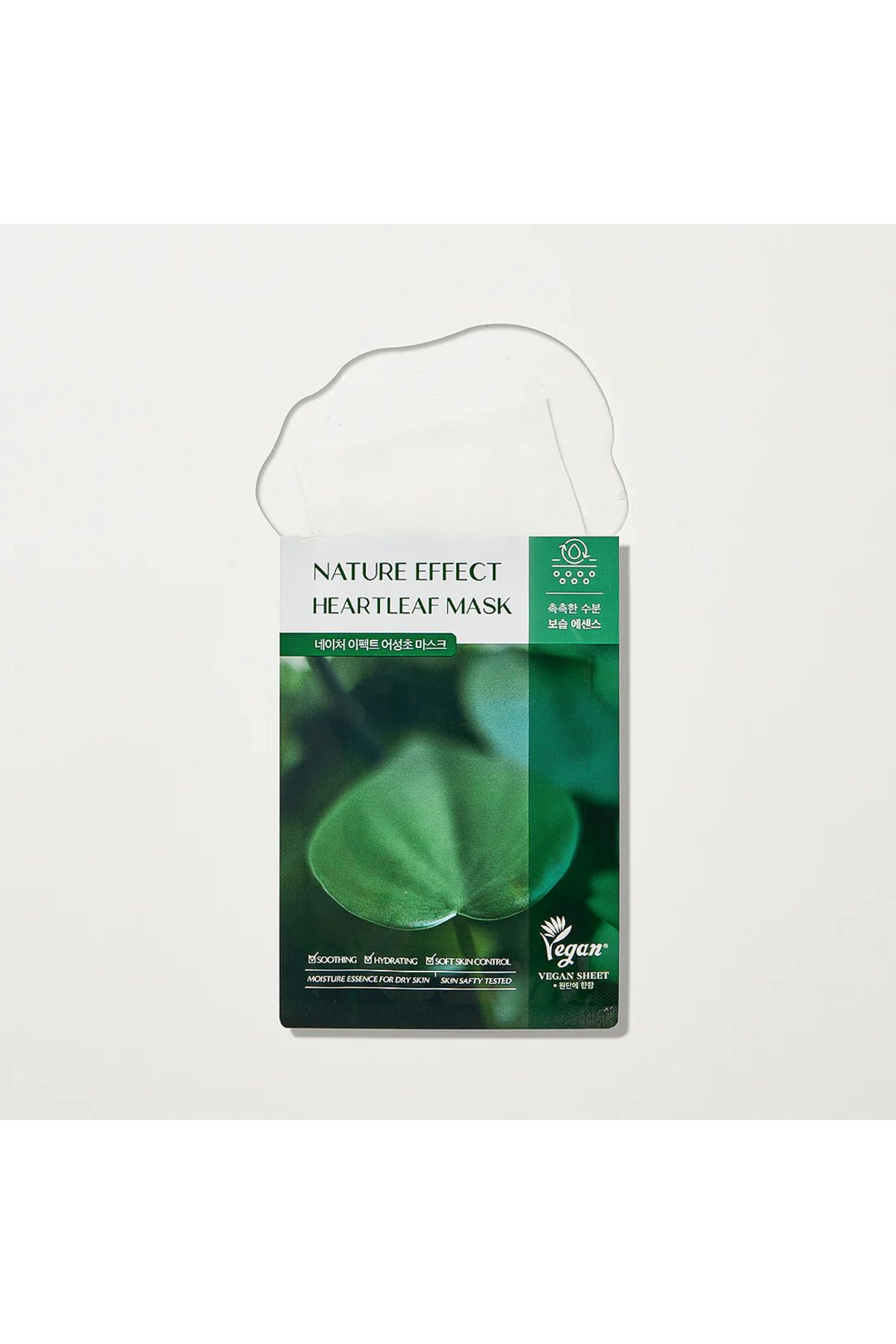 Nature Effect Heartleaf Içerikli Nemlendirici Maske