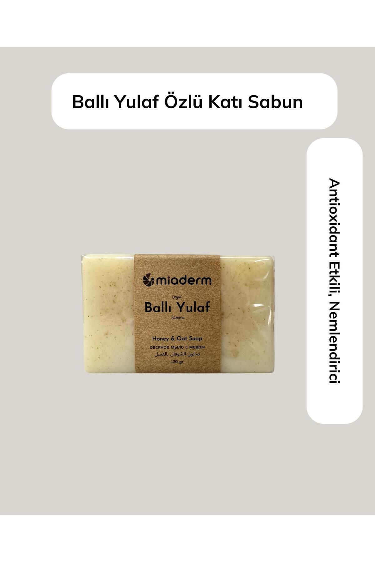 Ballı Yulaf Özlü Nemlendirici ve Besleyici Cilt Bakım Sabunu