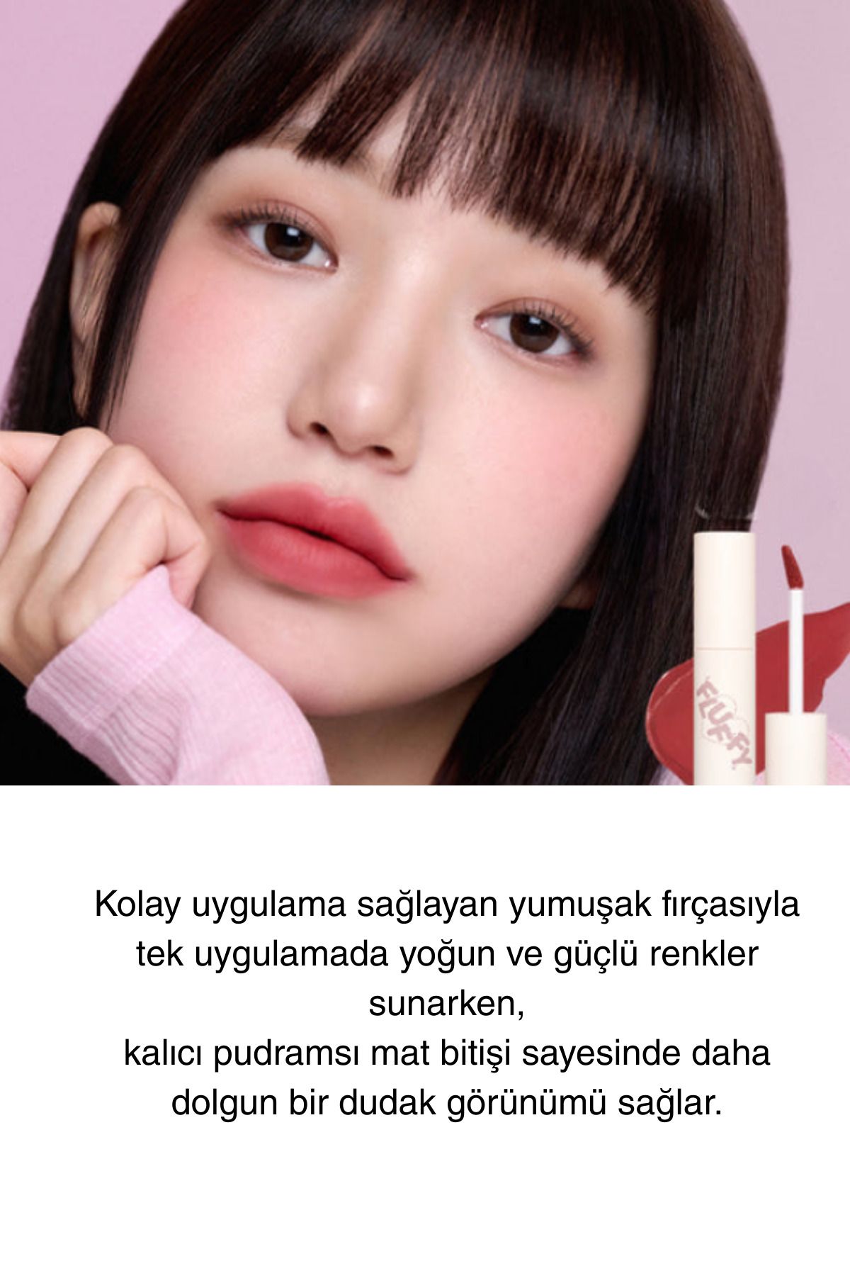 Dolgun Pürüzsüz Ve Mat Görünüm, Blur Efekti Veren Nemlendirici Tint Ruj 05