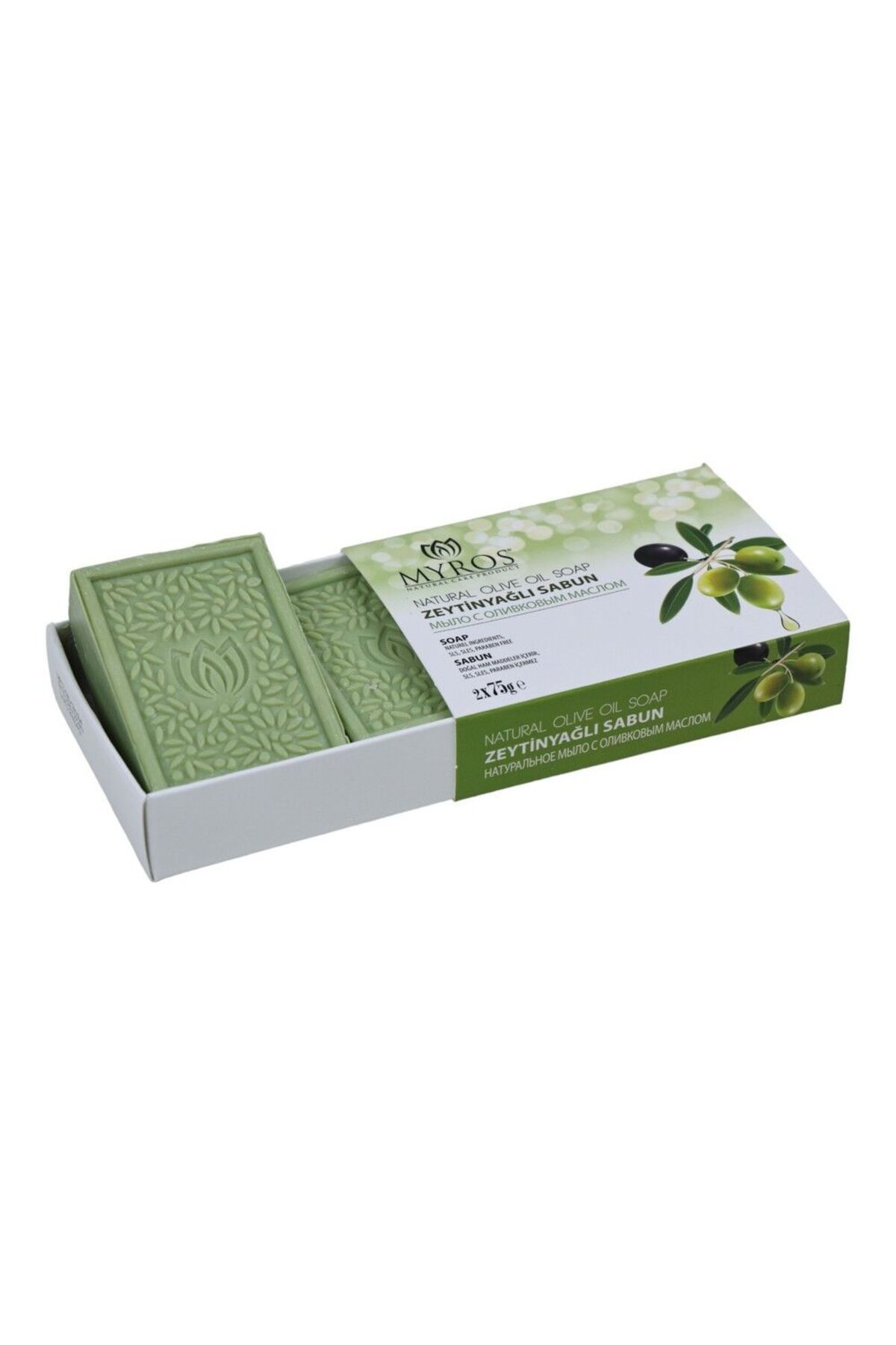 Doğal Zeytinyağlı Sabun 2x75 Gr