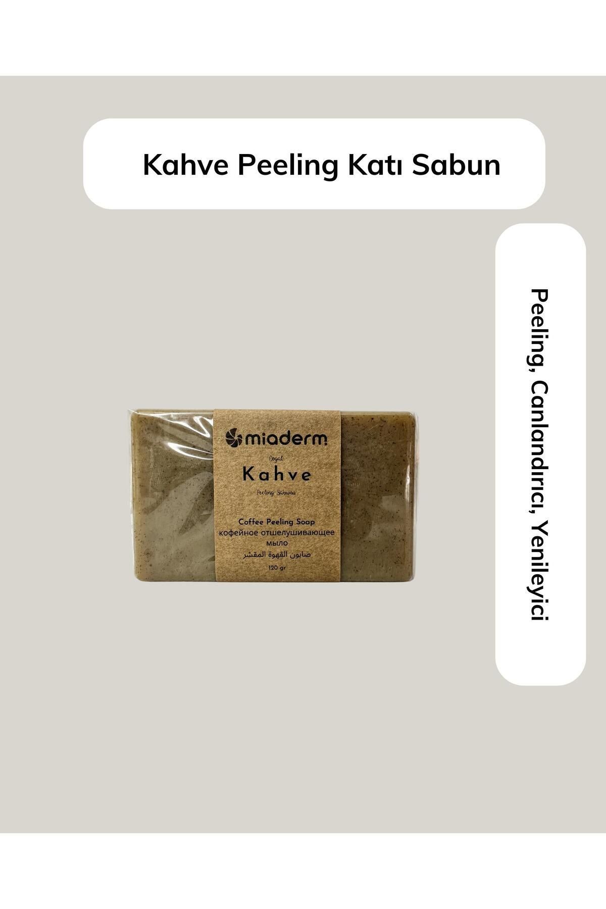 Kahve Özlü Arındırıcı ve Peeling Etkili Cilt Bakım Sabunu