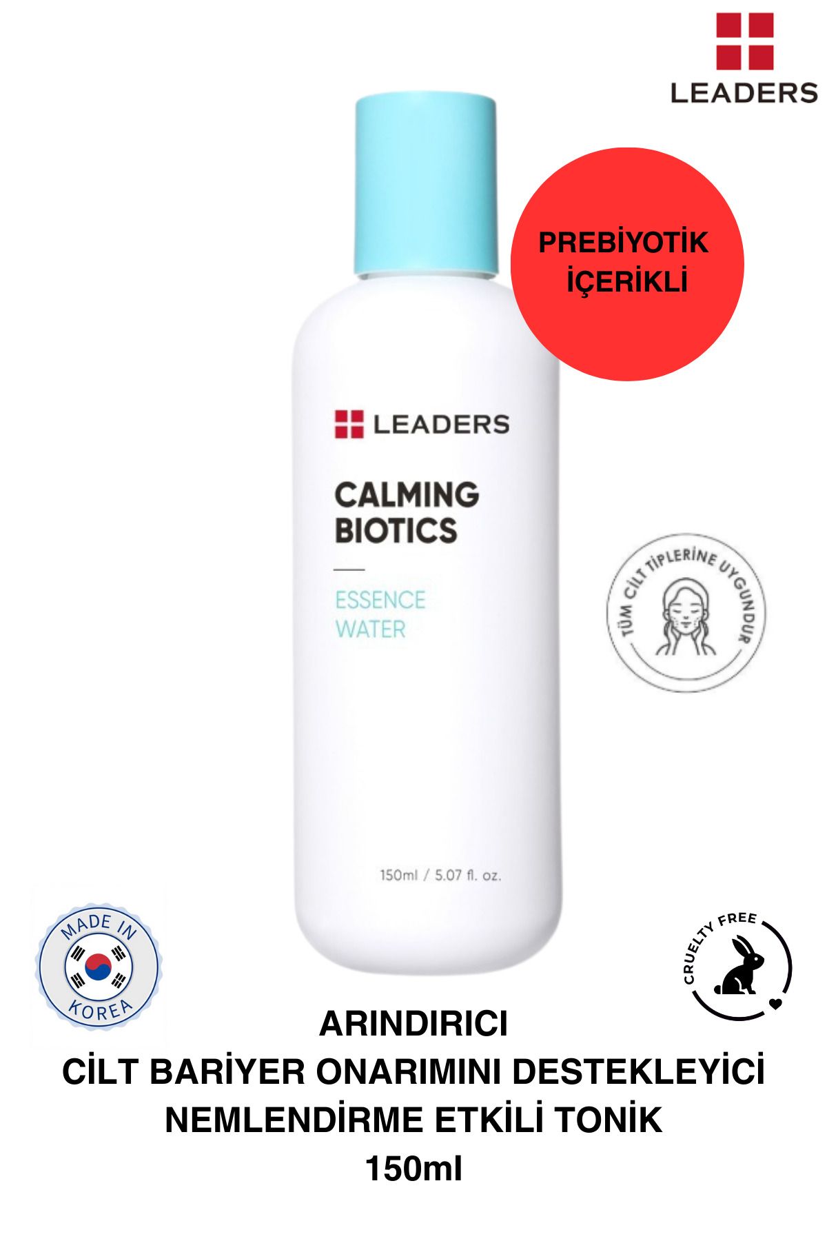 Arındırıcı Cilt Bariyer Onarımını Destekleyici Nemlendirici Tonik 150ml