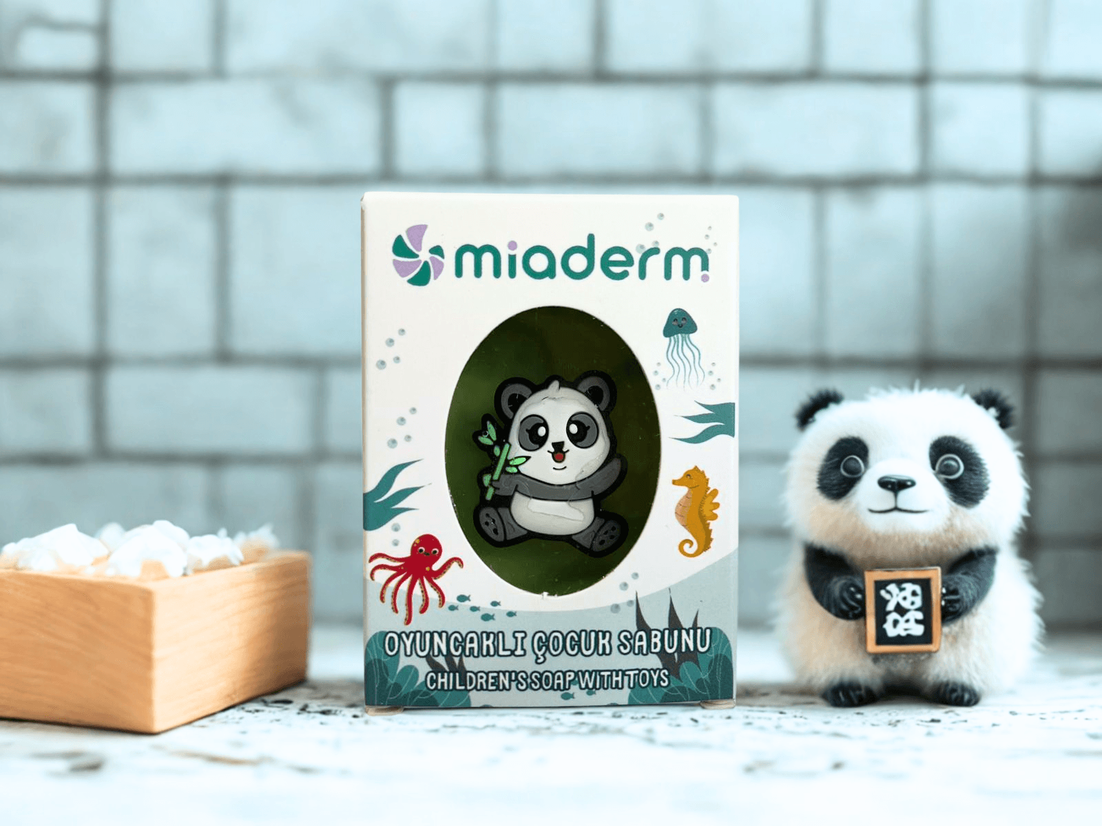 Miaderm Aloe Vera Özlü El Yapımı Oyuncaklı Çocuk Sabunu 50 gr