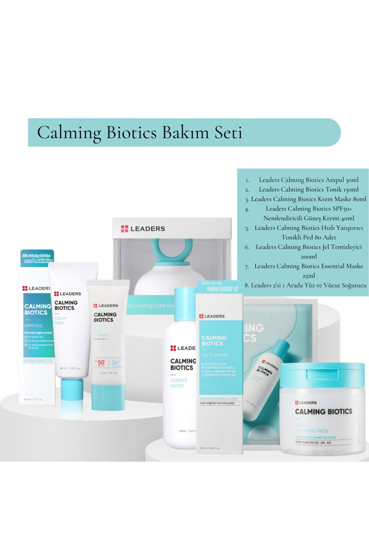 Calming Biotics Cilt Bakım Seti
