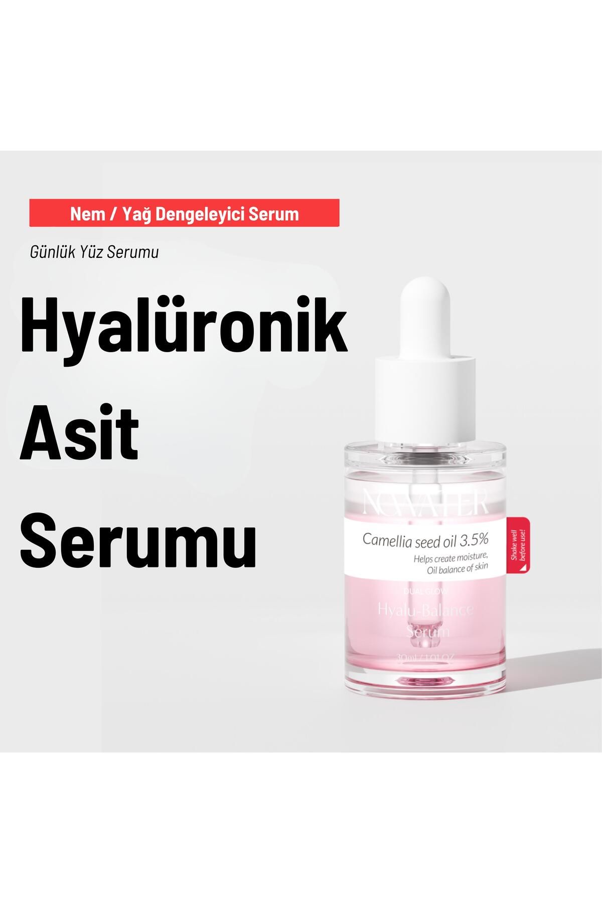 Çift Etkili Işıltı & Hyalüronik Denge Serumu