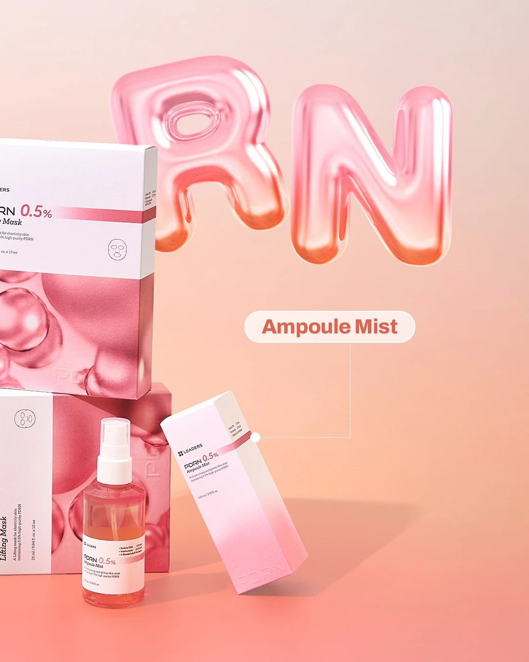 Leaders PDRN Somon DNA’sı İçeriğiyle Cilt Bariyerini Onaran, Nemlendirici ve Canlandırıcı Mist Sprey