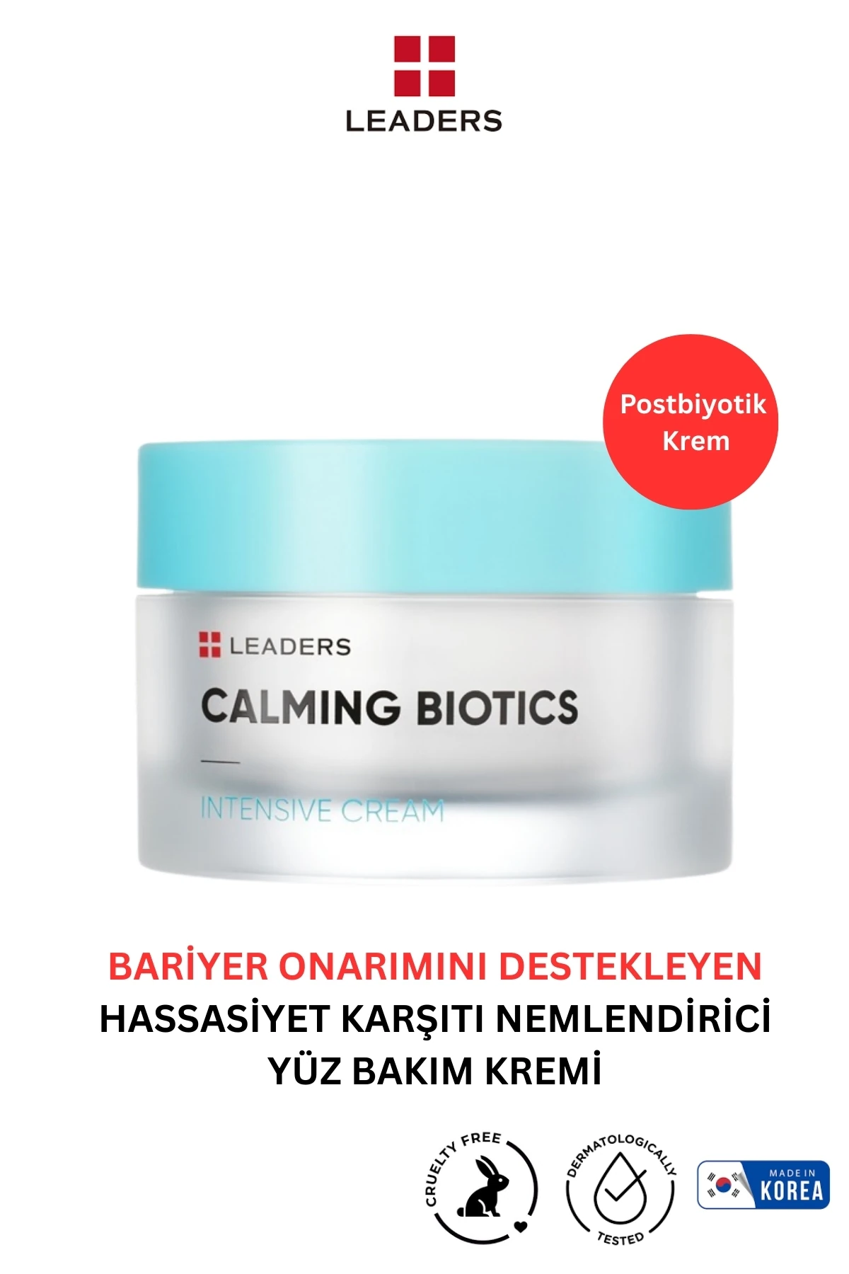 Cilt Bariyer Onarımını Destekleyen Yatıştırıcı ve Nemlendirici Yüz Kremi 50g 