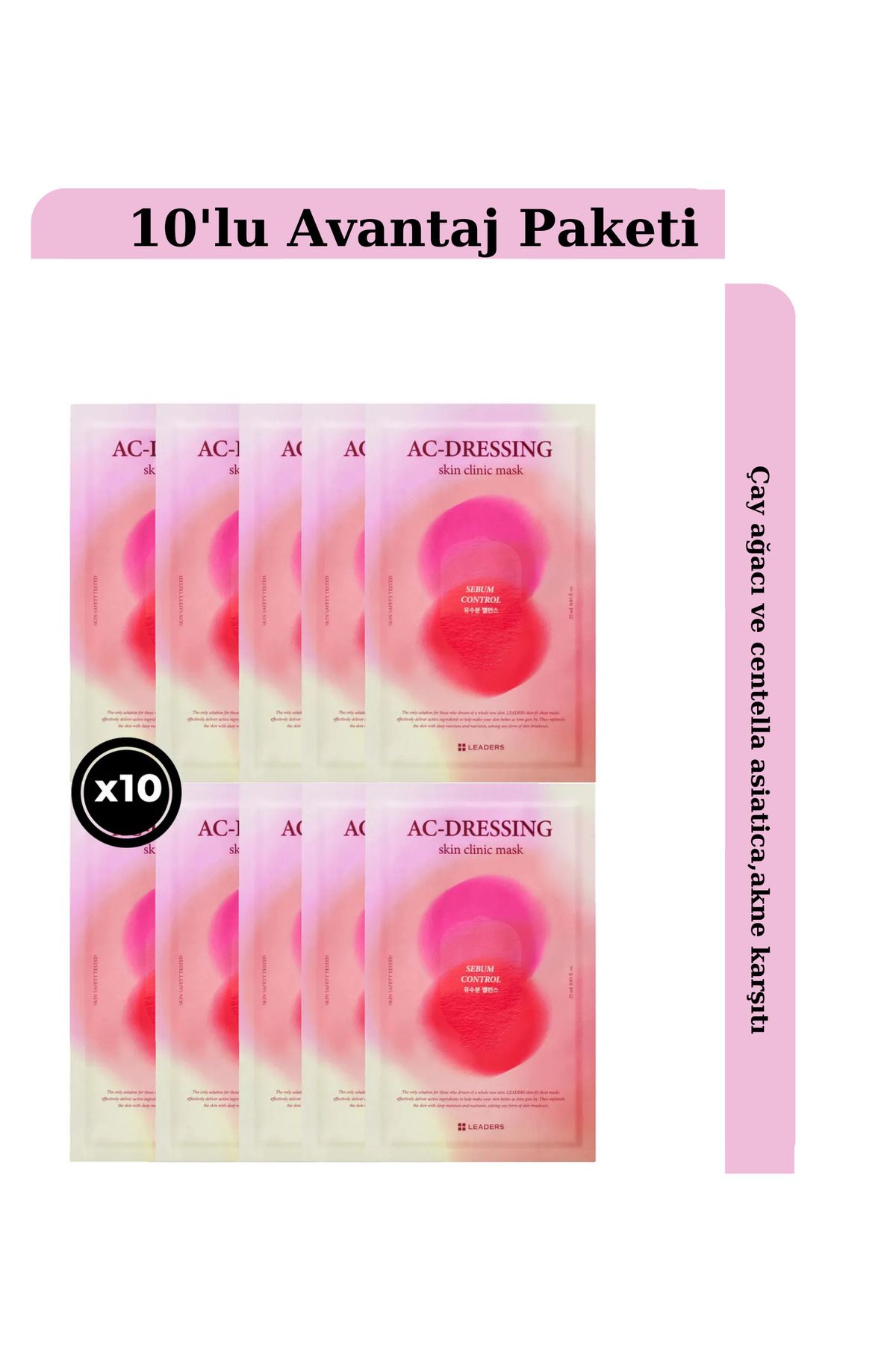 Ac-Dressing Skin Clinic Maske 10 Adet
