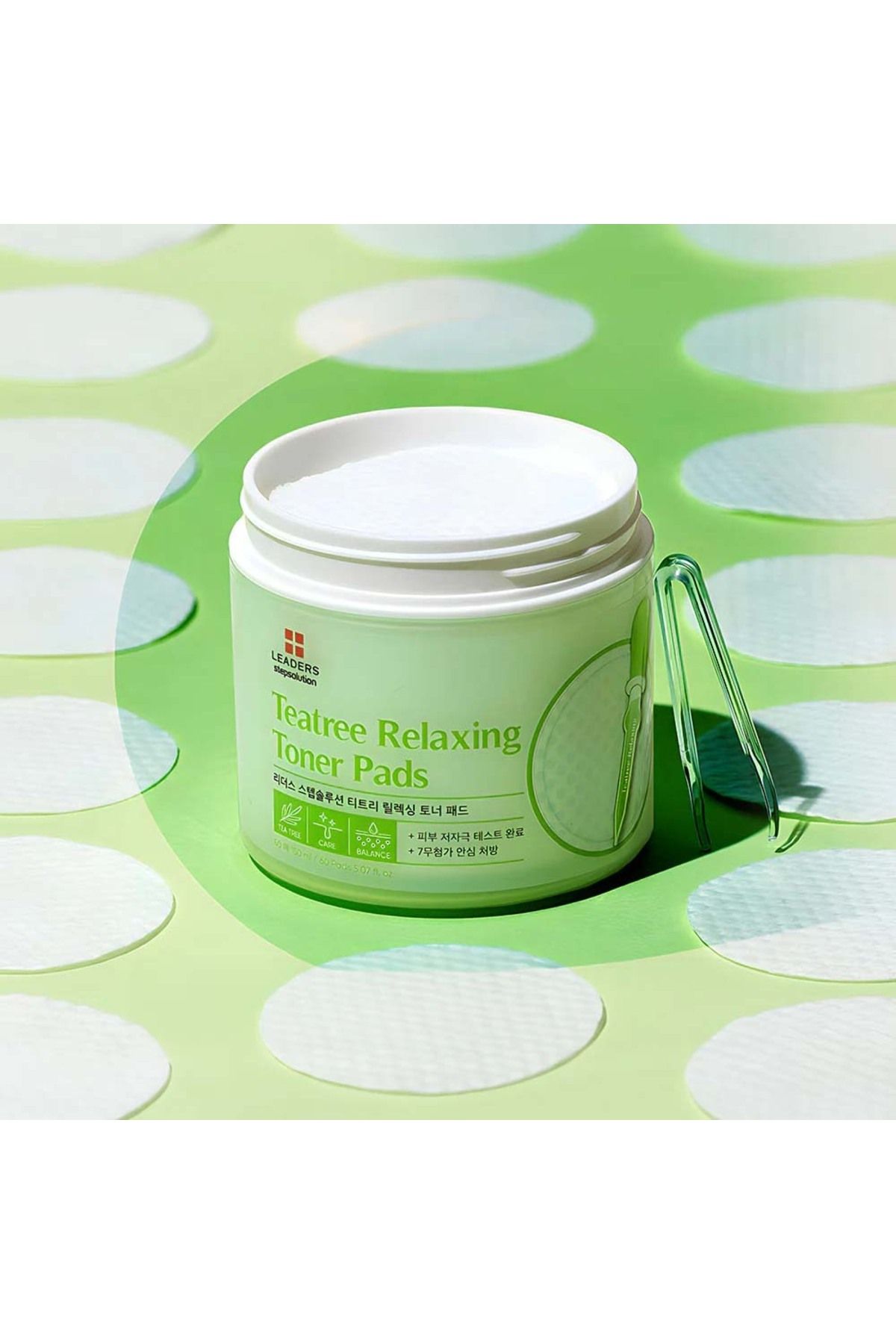 StepSolution Tea Tree Yatıştırıcı Tonikli Ped 60 Adet