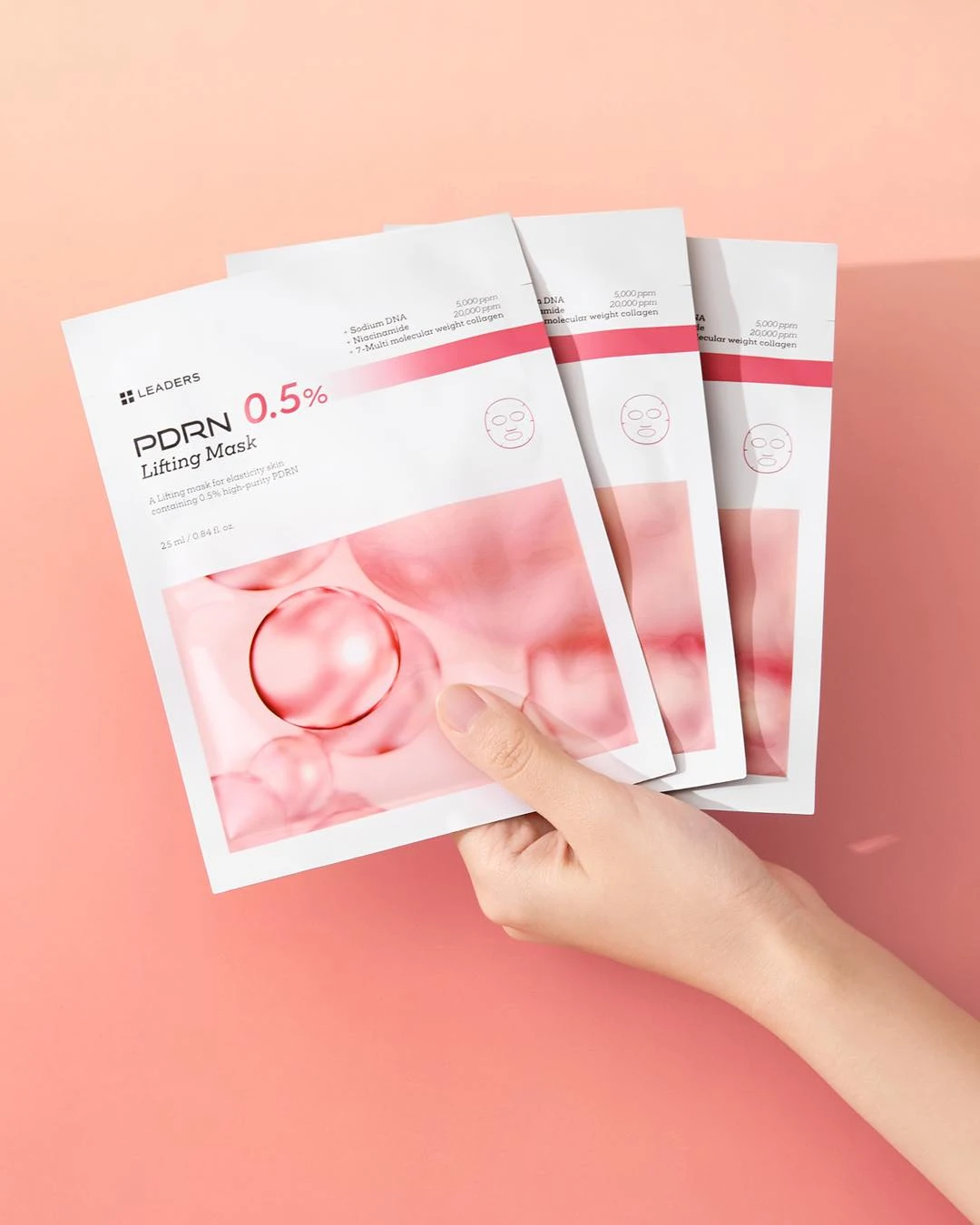 Leaders PDRN Somon DNA’sı İçeriğiyle Cilt Bariyerini Onaran, Nemlendirici - Yenileyici Maske Onarım 