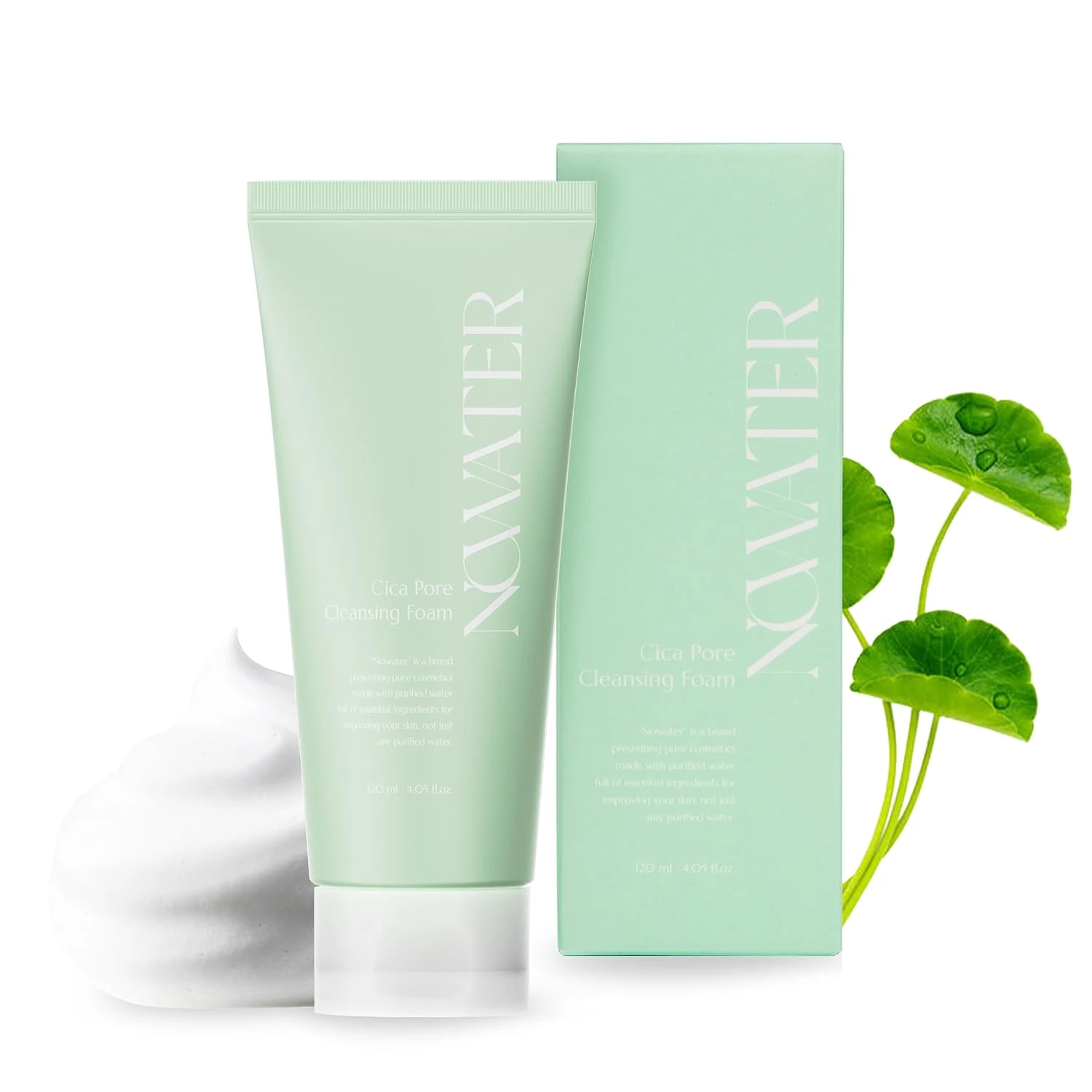 Nowater Cica Pore Arındırıcı Köpük Temizleyici – Cilt Bariyer Dostu
