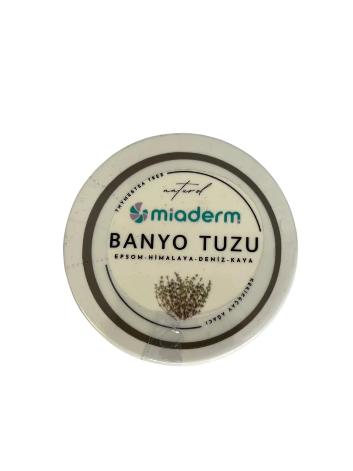 Miaderm Kekik & Çay Ağacı Yağı Doğal Banyo Tuzu – Arındırıcı, Rahatlatıcı Etki 300 gr