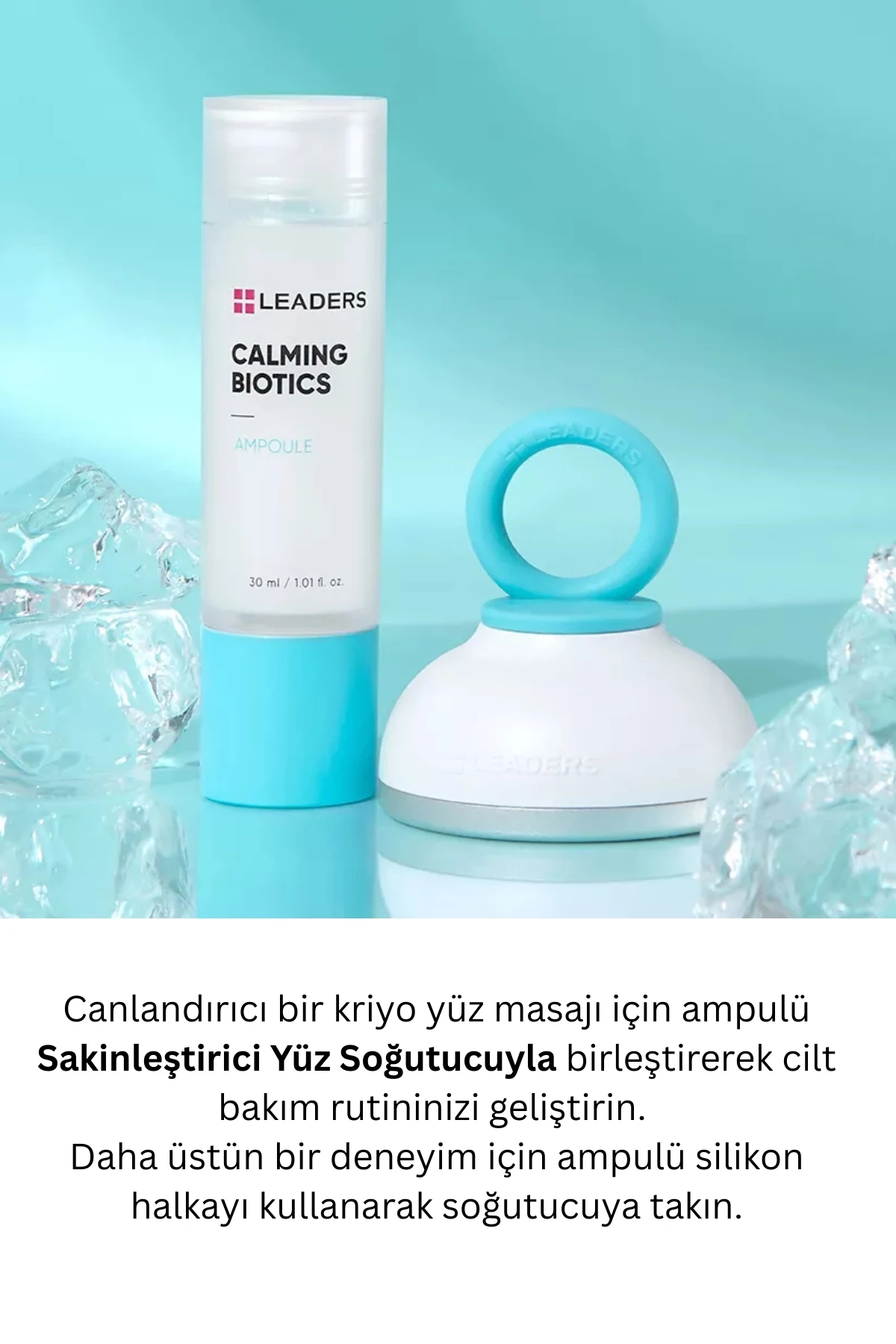 Cilt Bariyer Onarımını Destekleyen Yatıştırıcı ve Nemlendirici Yüz Bakım Ampulü 30ml