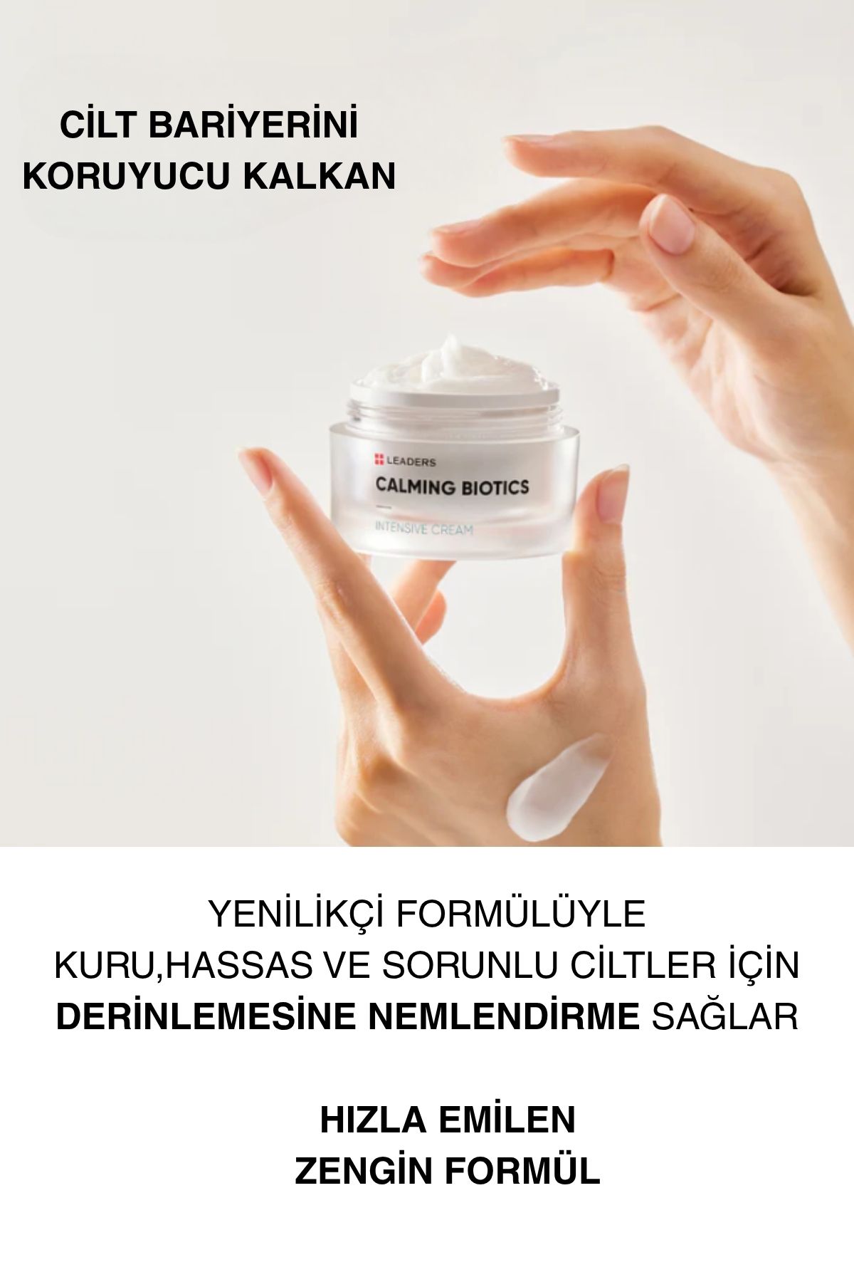 CİLT BARİYER ONARIMINI DESTEKLEYEN YOĞUN NEMLENDİRİCİ YÜZ KREMİ 50g