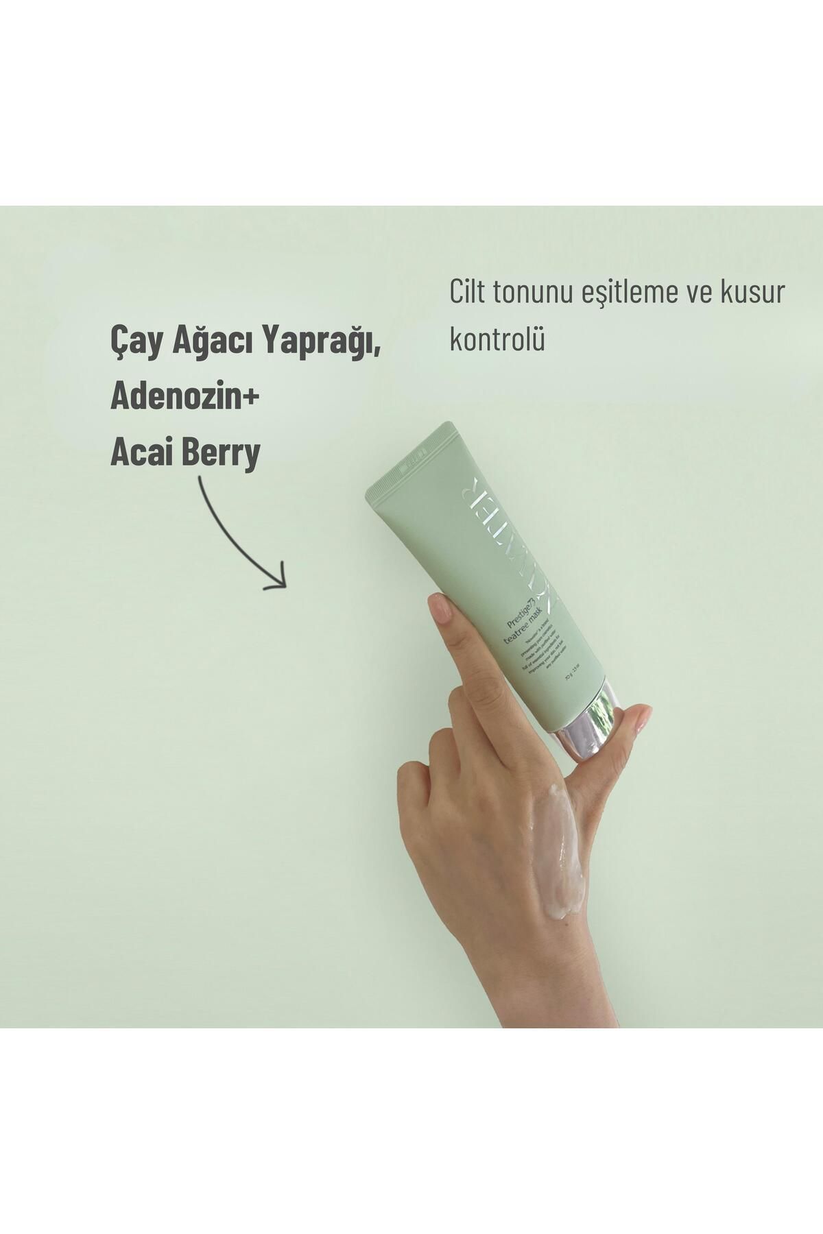 Gözenek Ve Kızarıklık Karşıtı Soyulabilen Çay Ağacı Maskesi 70g