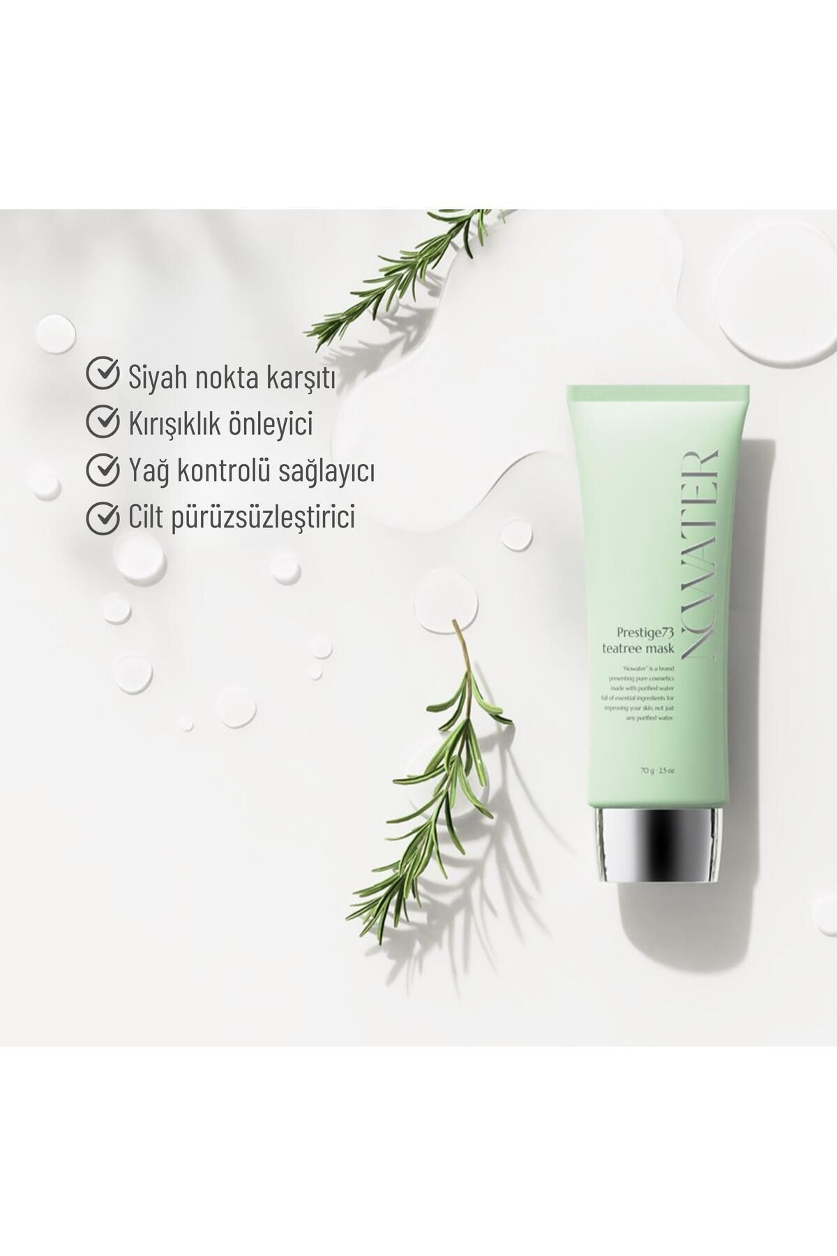 Gözenek Ve Kızarıklık Karşıtı Soyulabilen Çay Ağacı Maskesi 70g