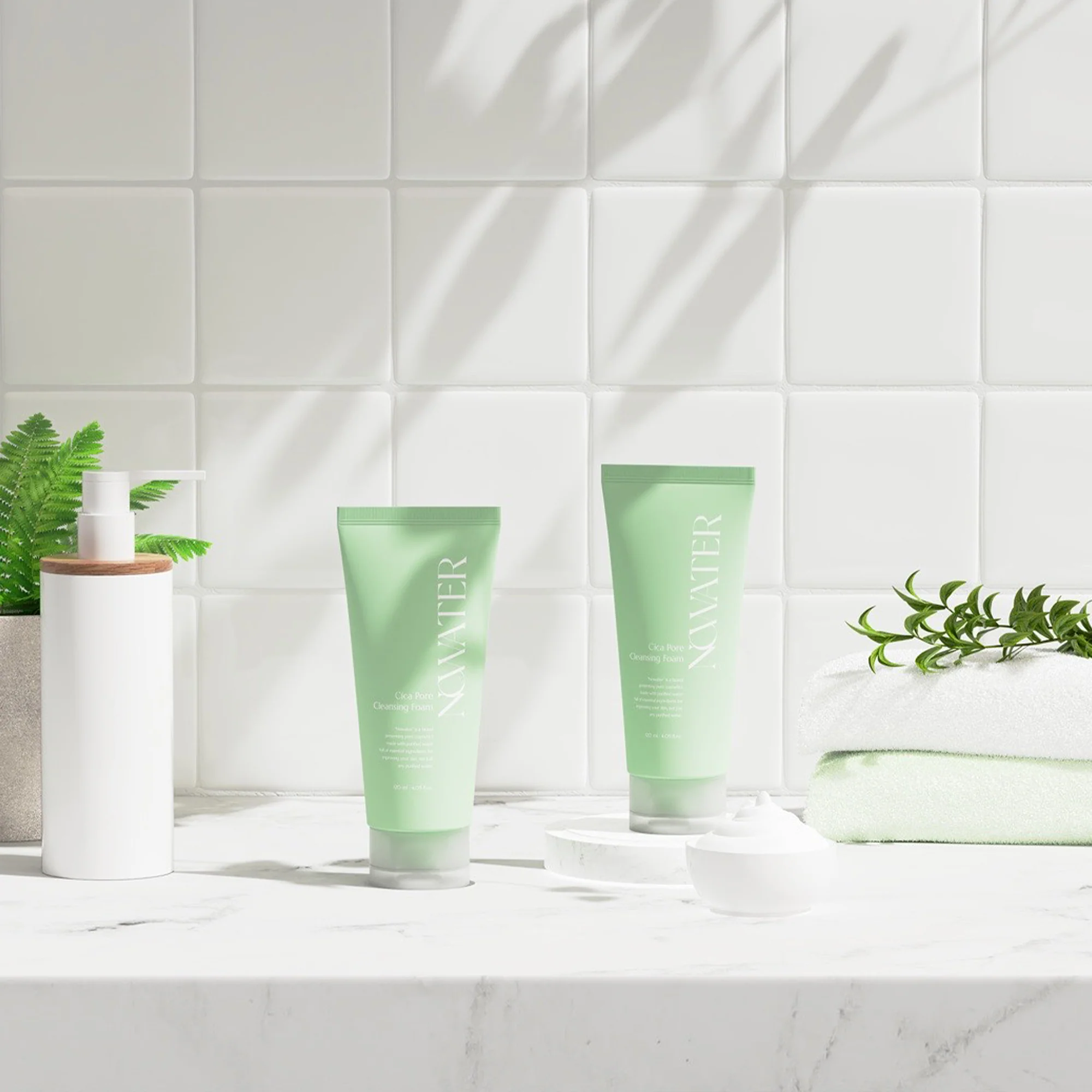 Nowater Cica Pore Arındırıcı Köpük Temizleyici – Cilt Bariyer Dostu