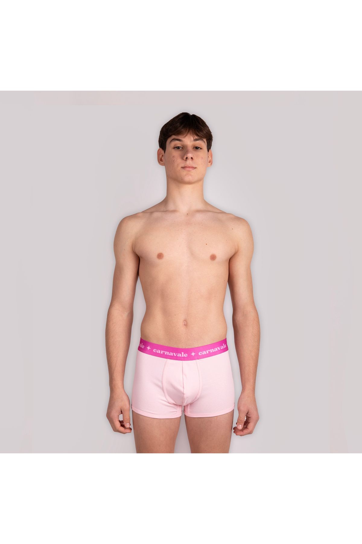 Carnavale Pembe Renk Erkek Boxer