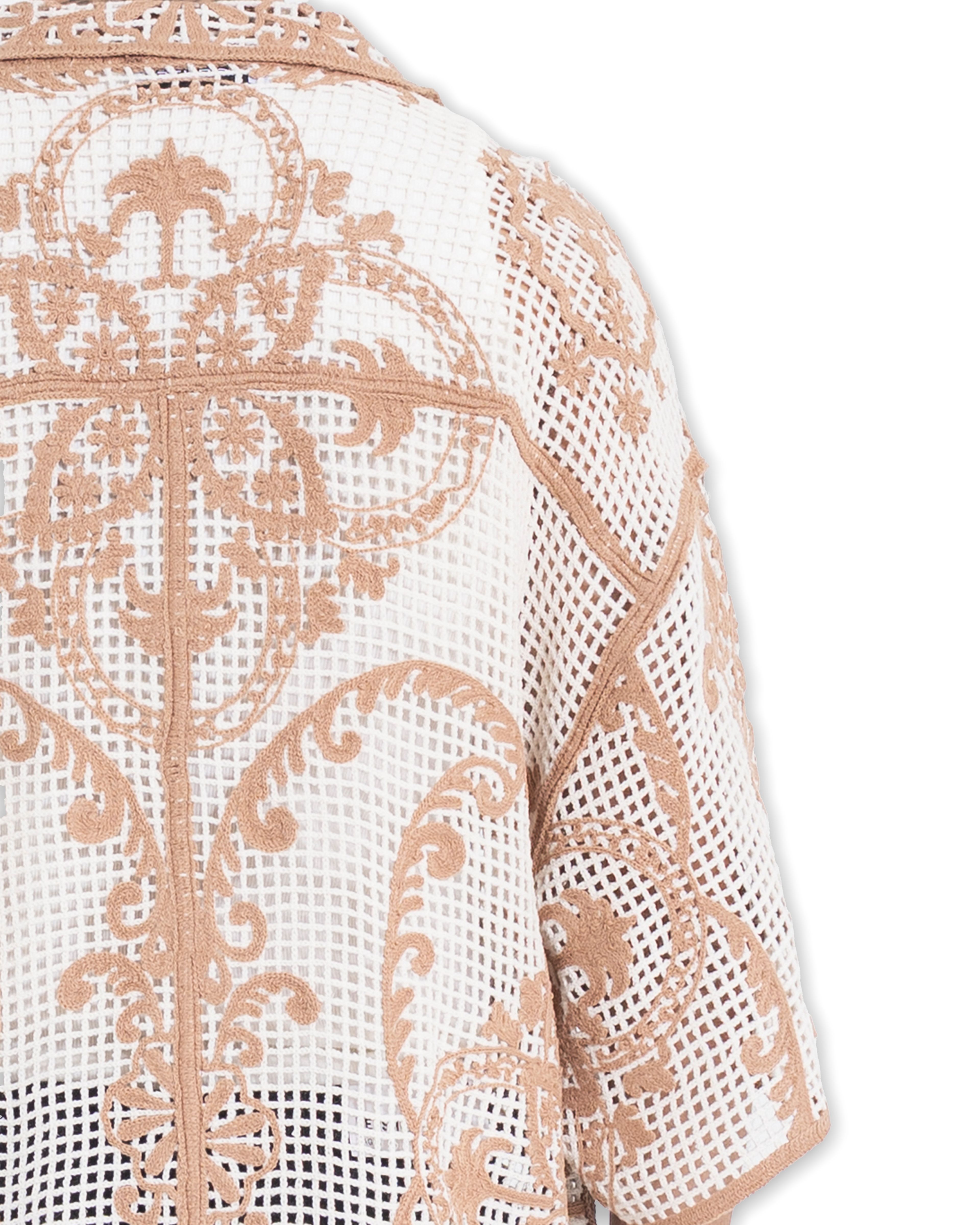Unisex Knitted Ember Lace Shirt