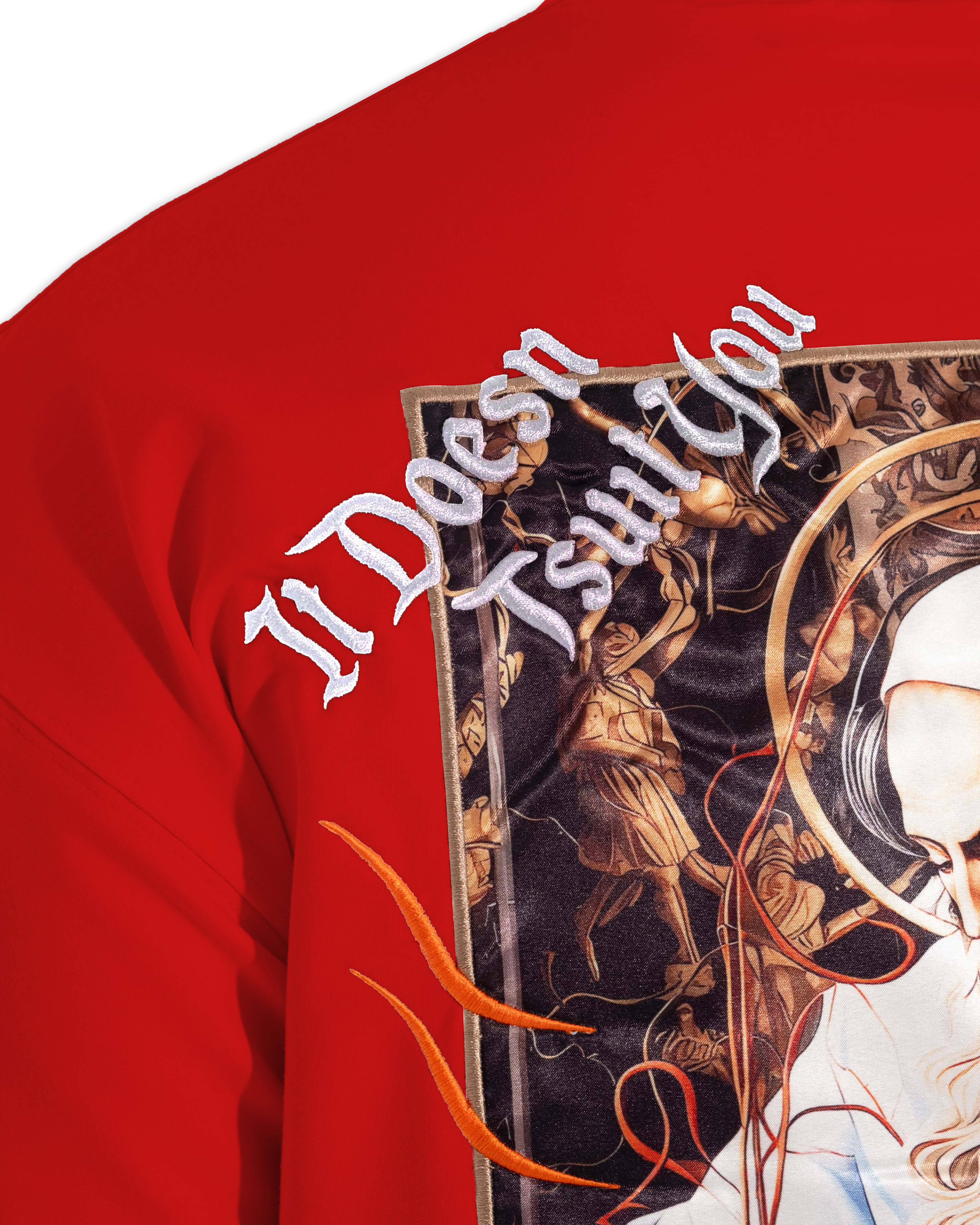 Premium Old Dj Oversize Kırmızı