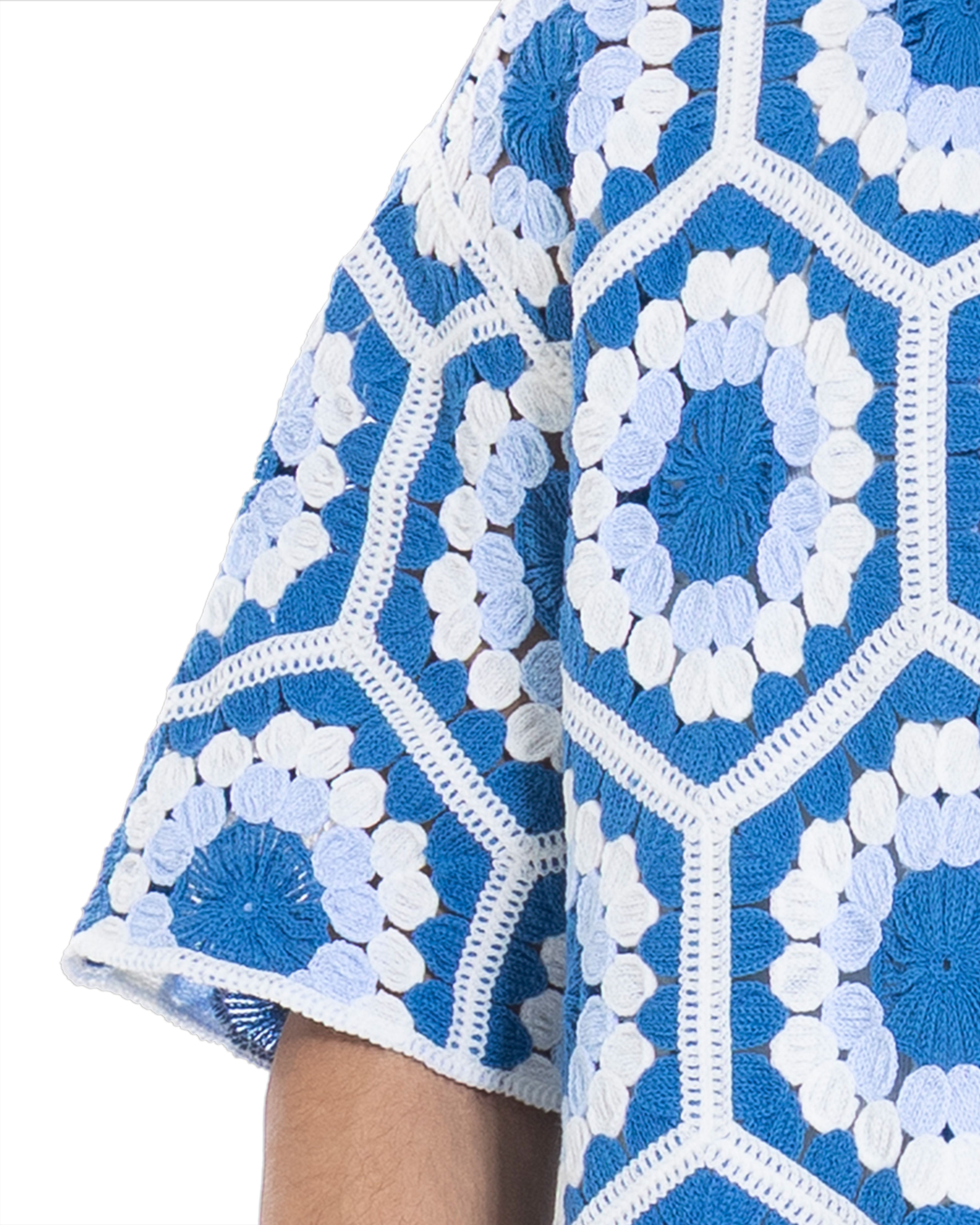 Unisex Knitted FlowerHex Shirt