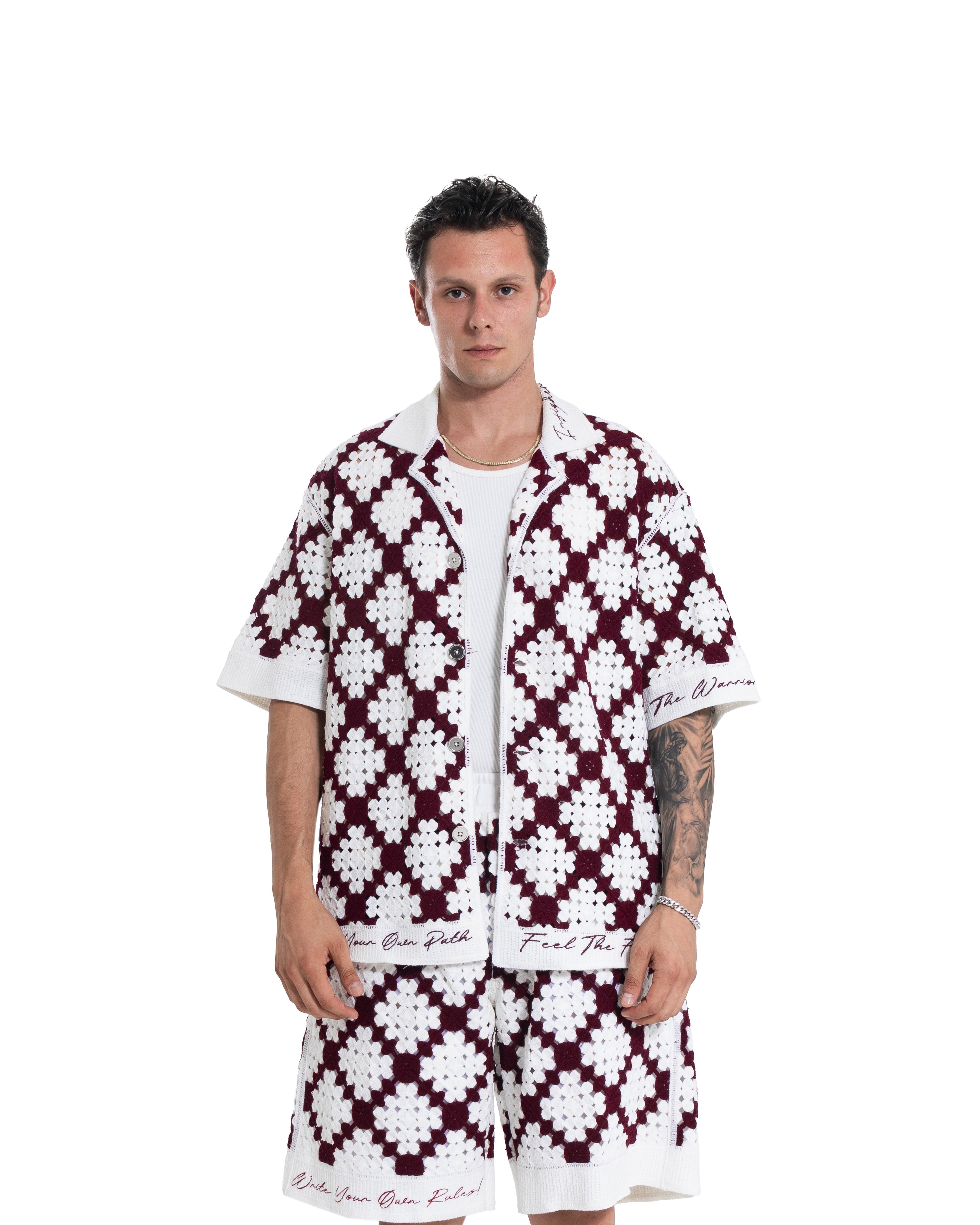 Unisex Knitted Feel The Flow Shirt