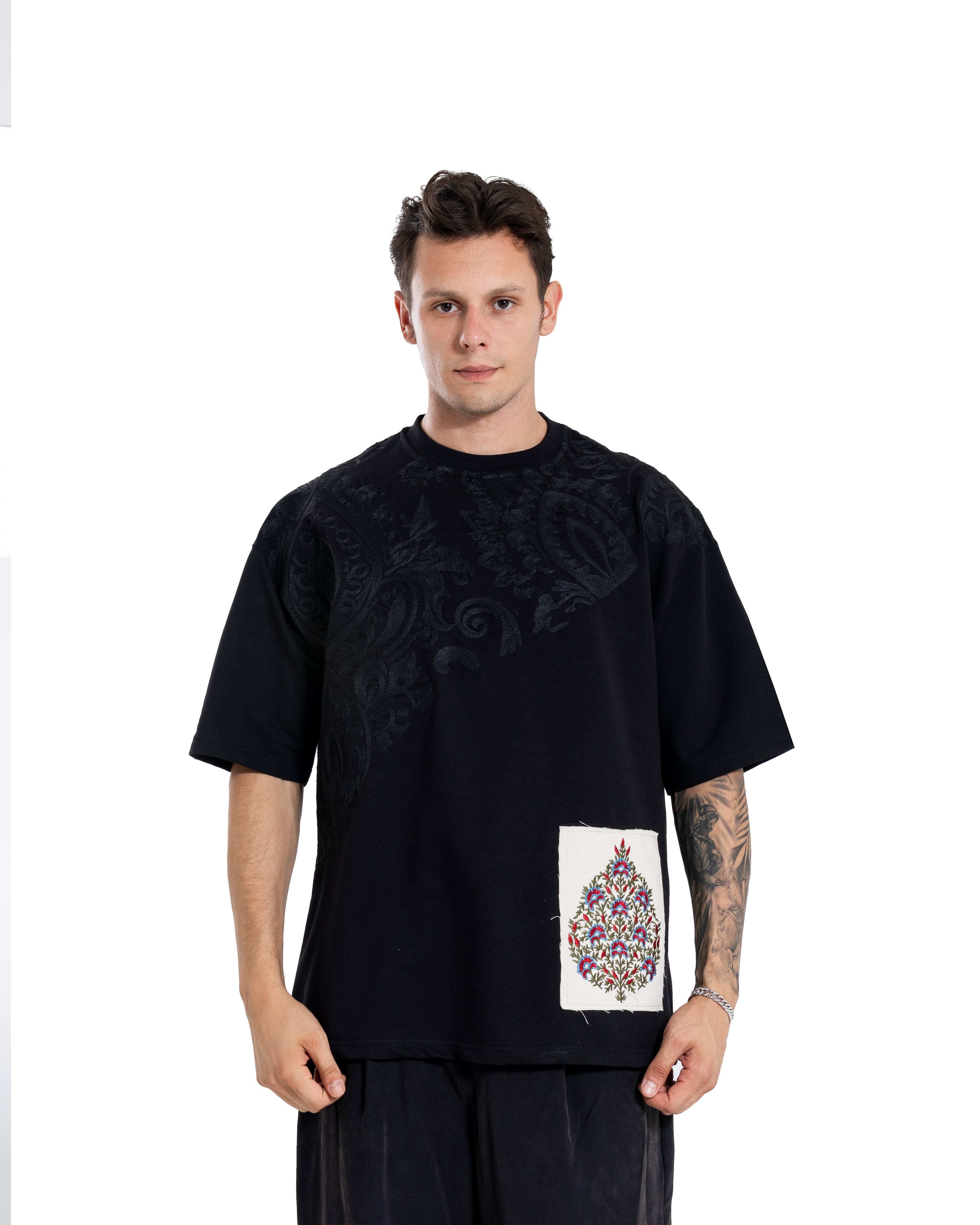 Premium Ethnic Oversize Siyah