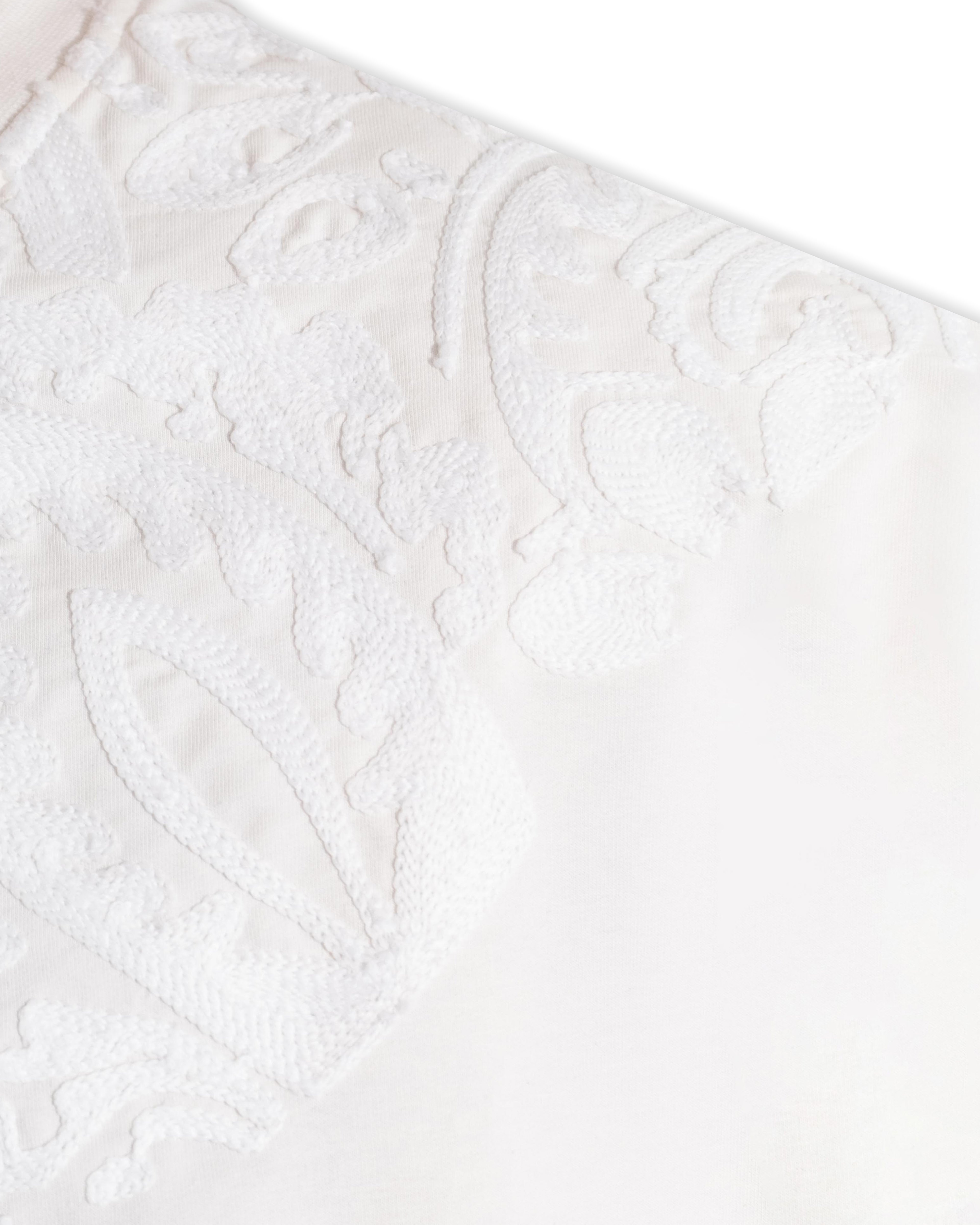 Erkek Kısa Kol Premium Ethnic Oversize Ekru