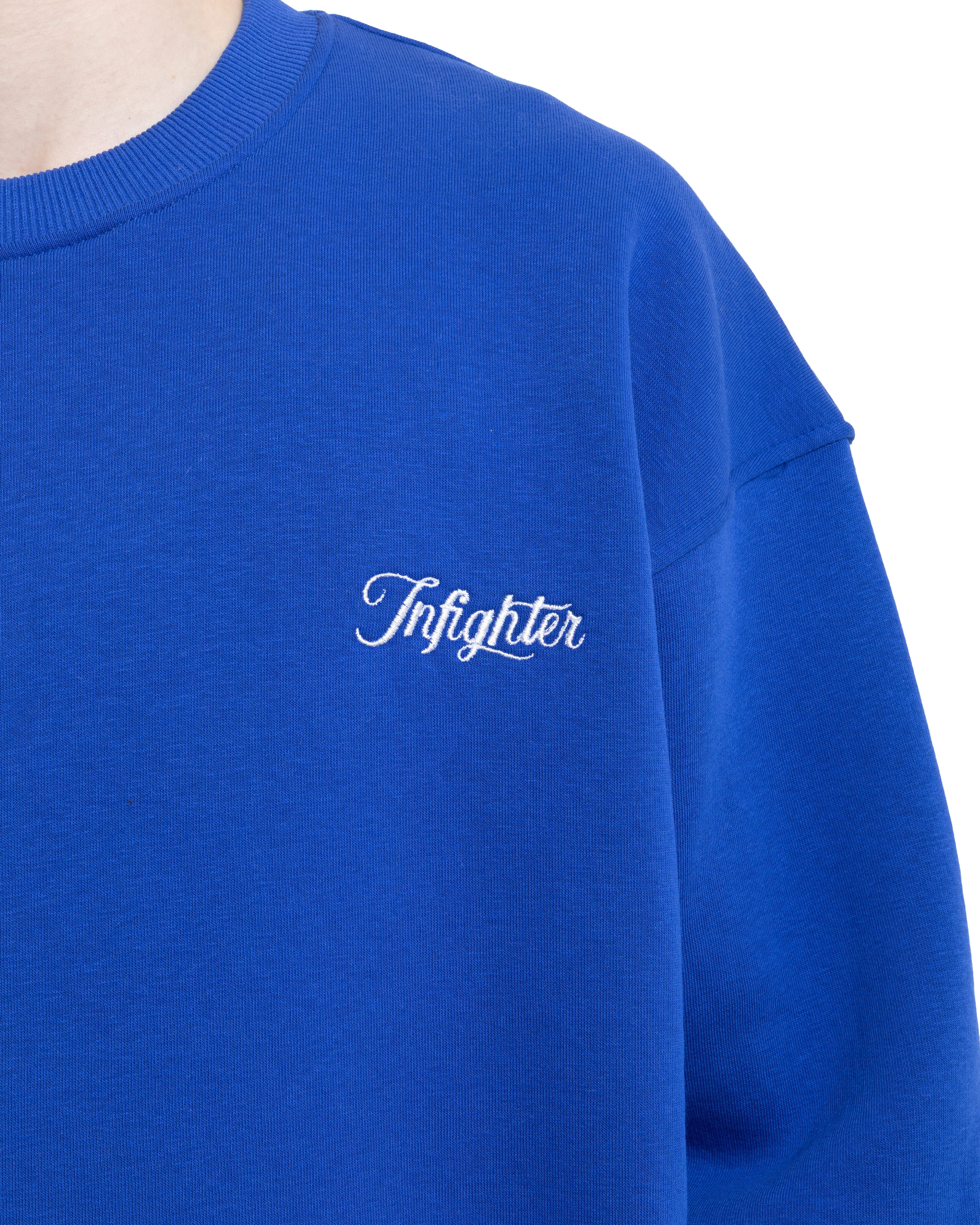 Sax Bisiklet Yaka Basıc Sweatshirt
