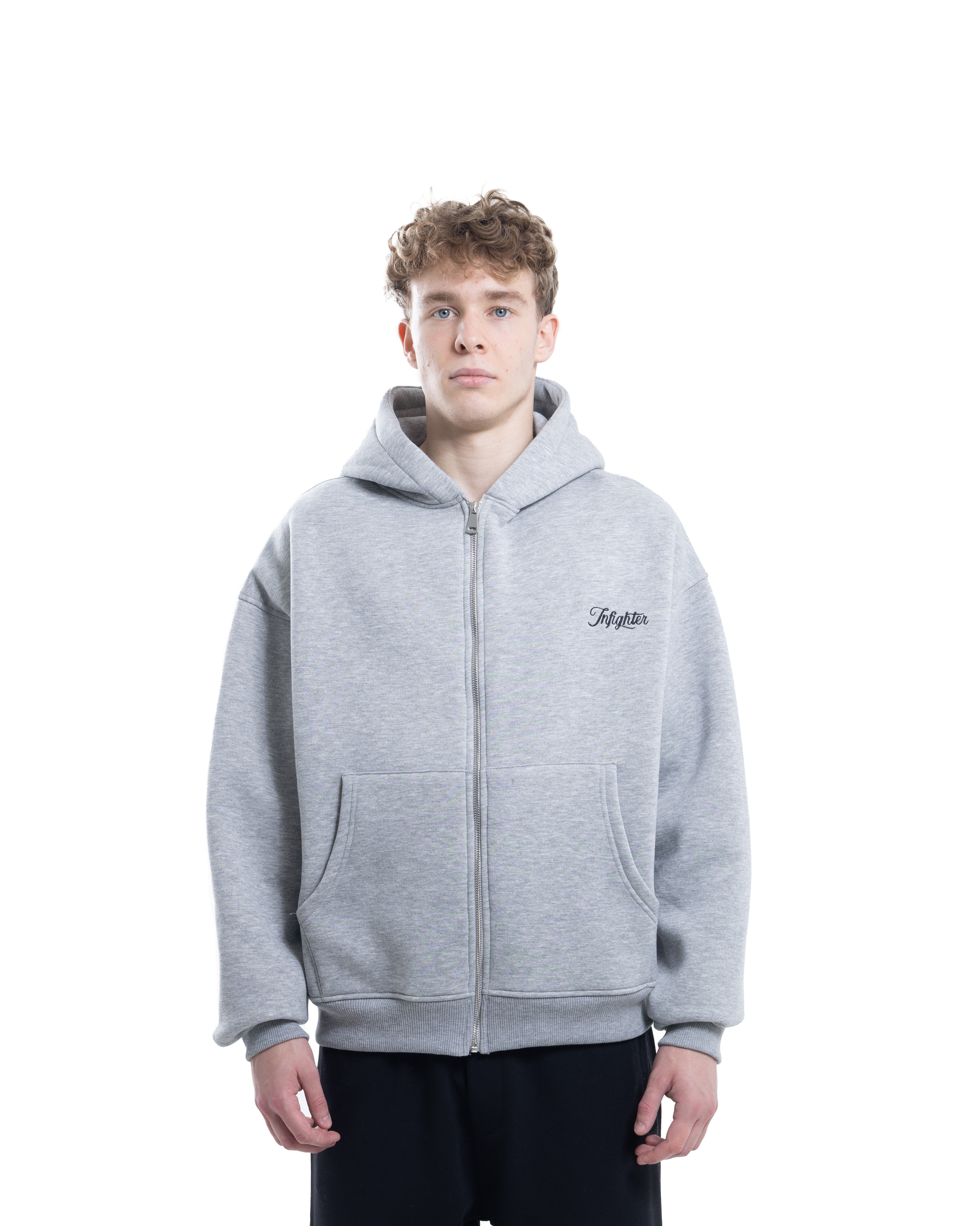 Gıri Fermuarlı Basic Hodie