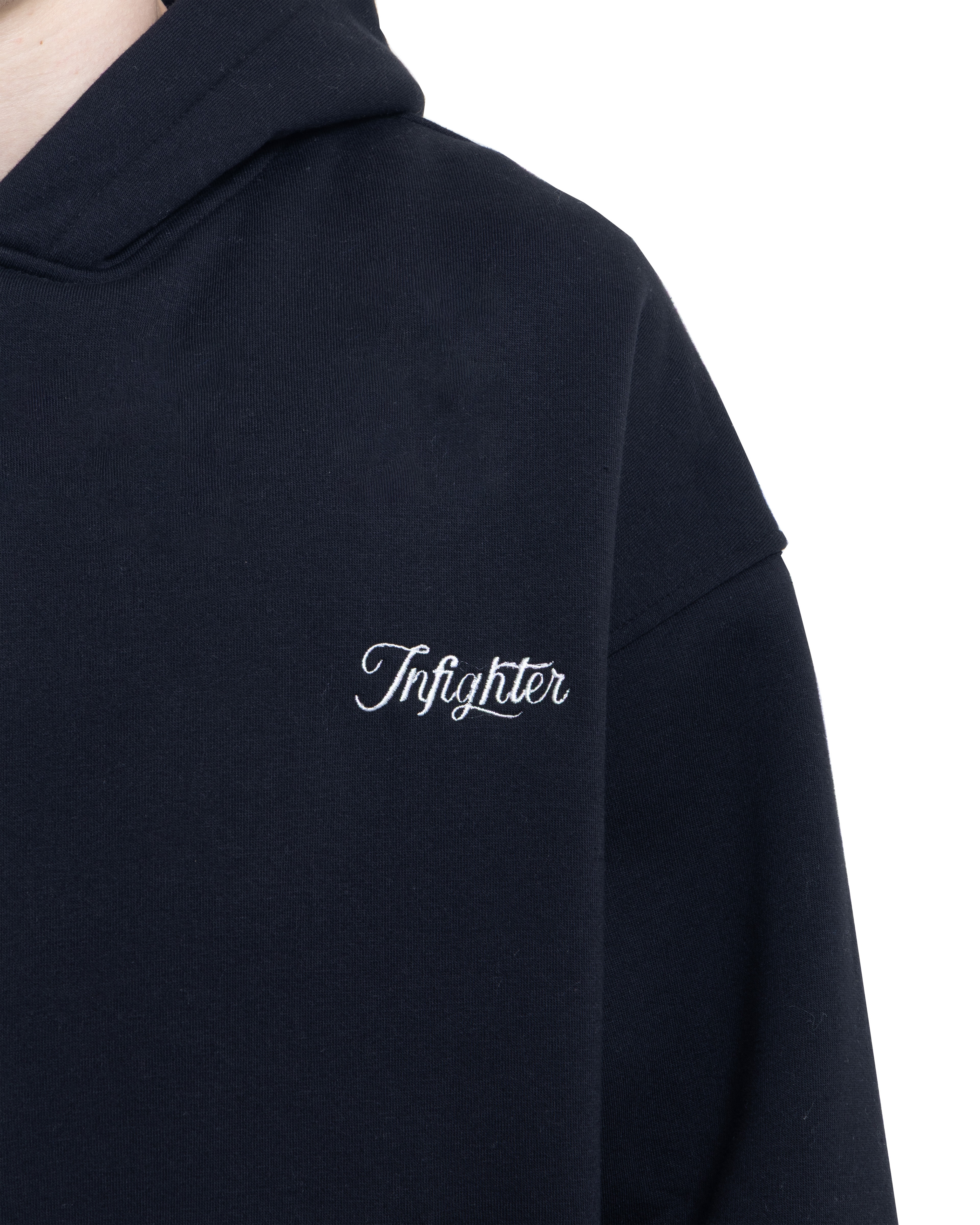 Siyah Fermuarlı Basic Hodie