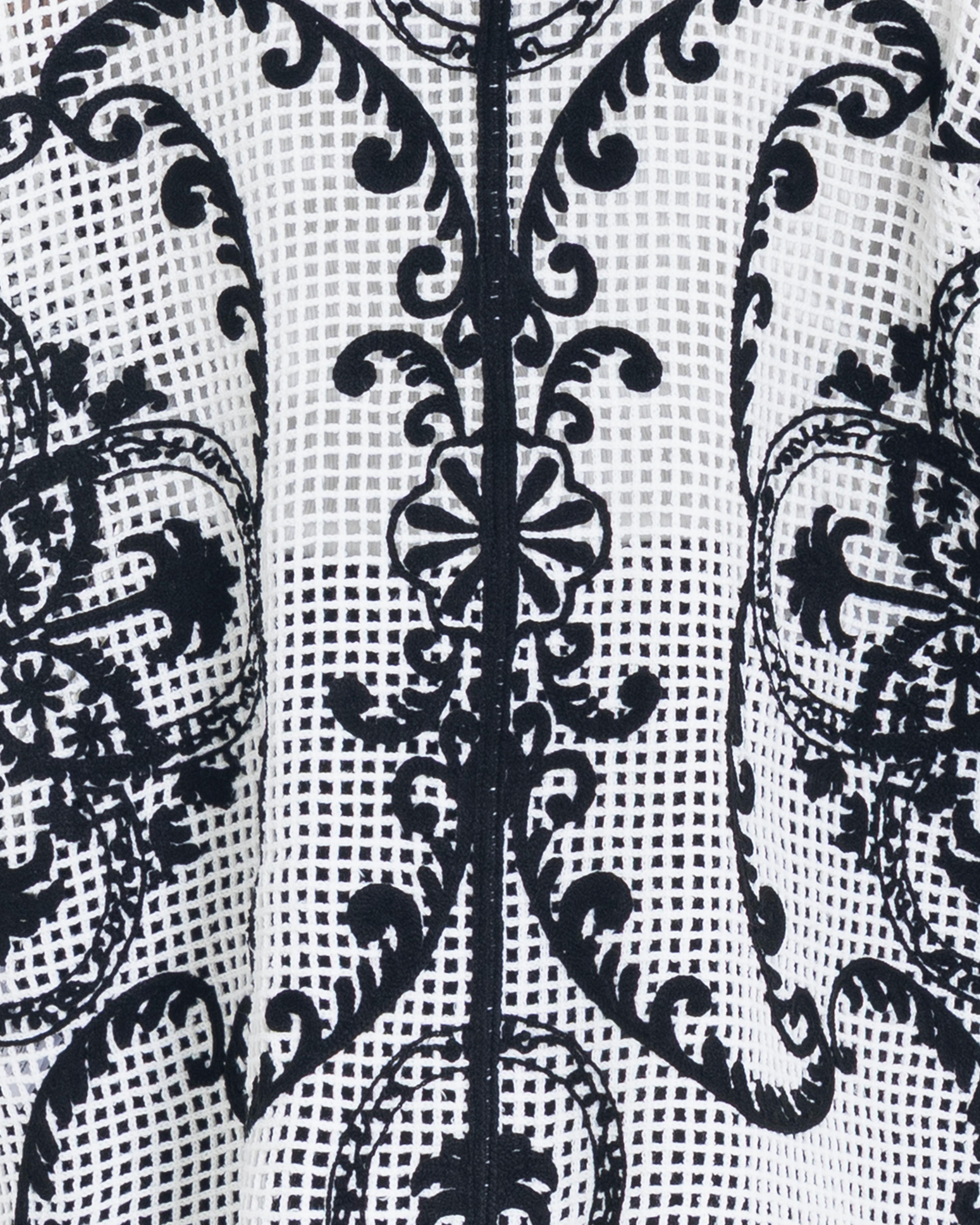 Unisex Knitted Ember Lace Shirt