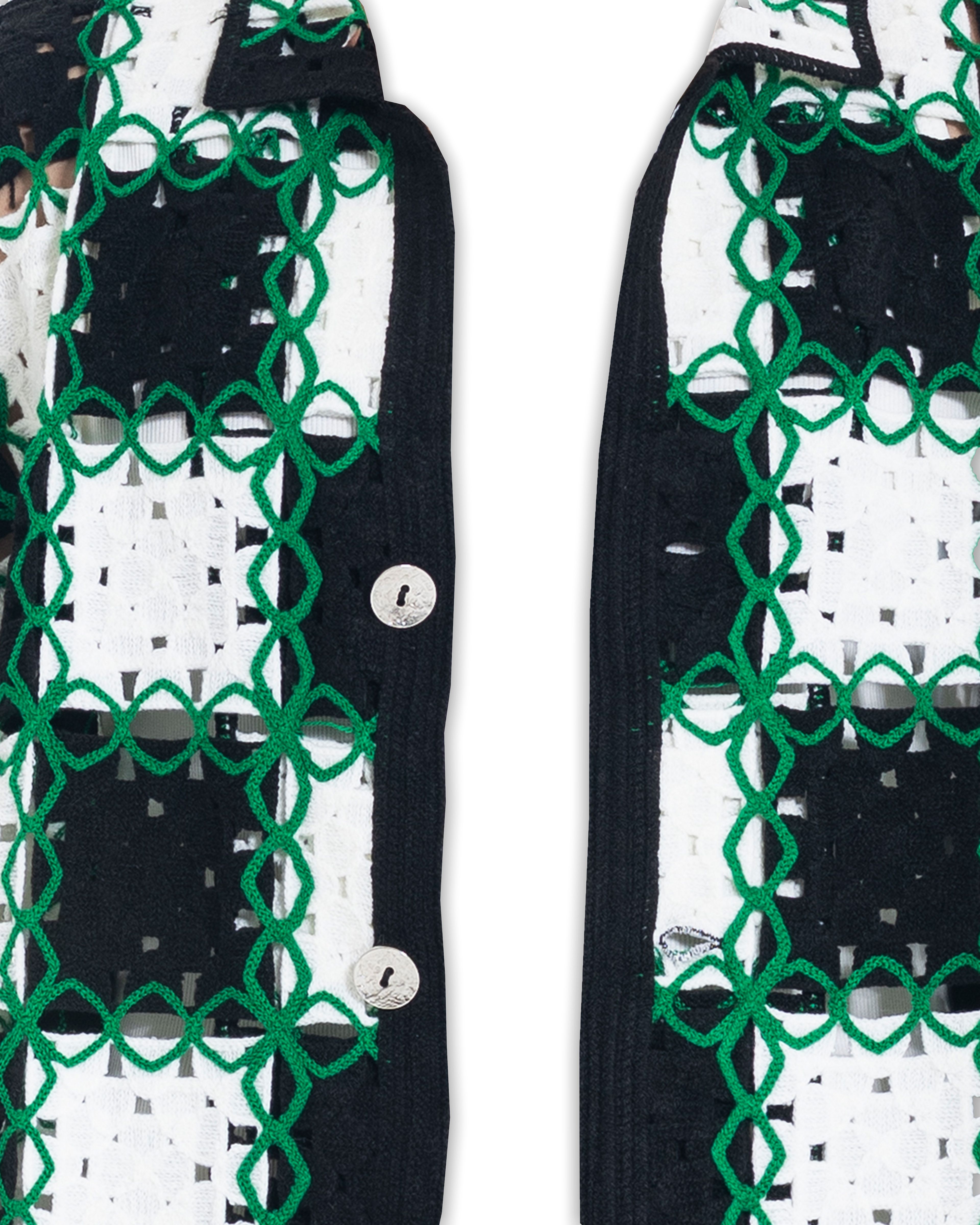 Unisex Knitted Pixel Tangle Shirt