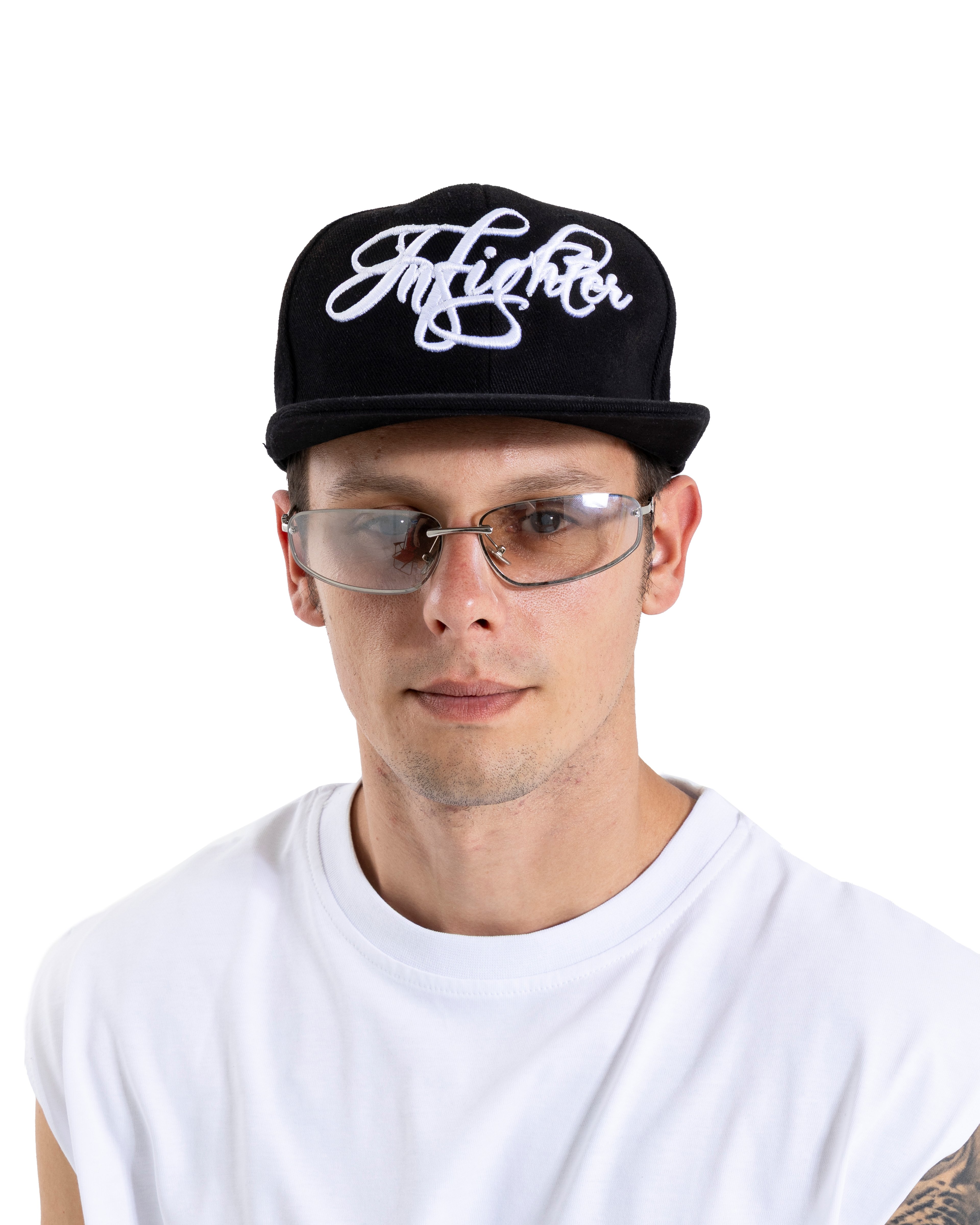 Hip Hop Cap Siyah Embrodey
