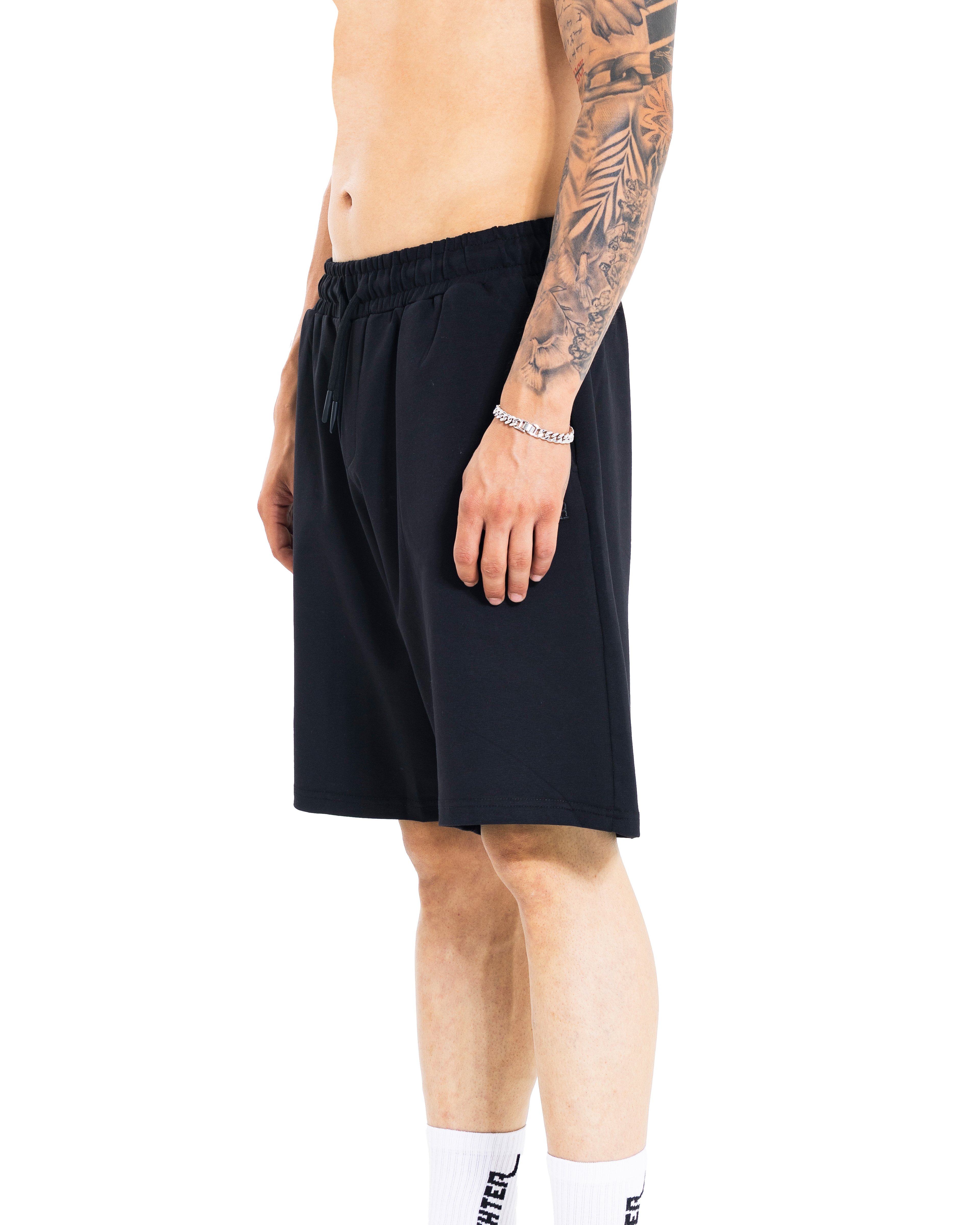 Siyah Basıc Short