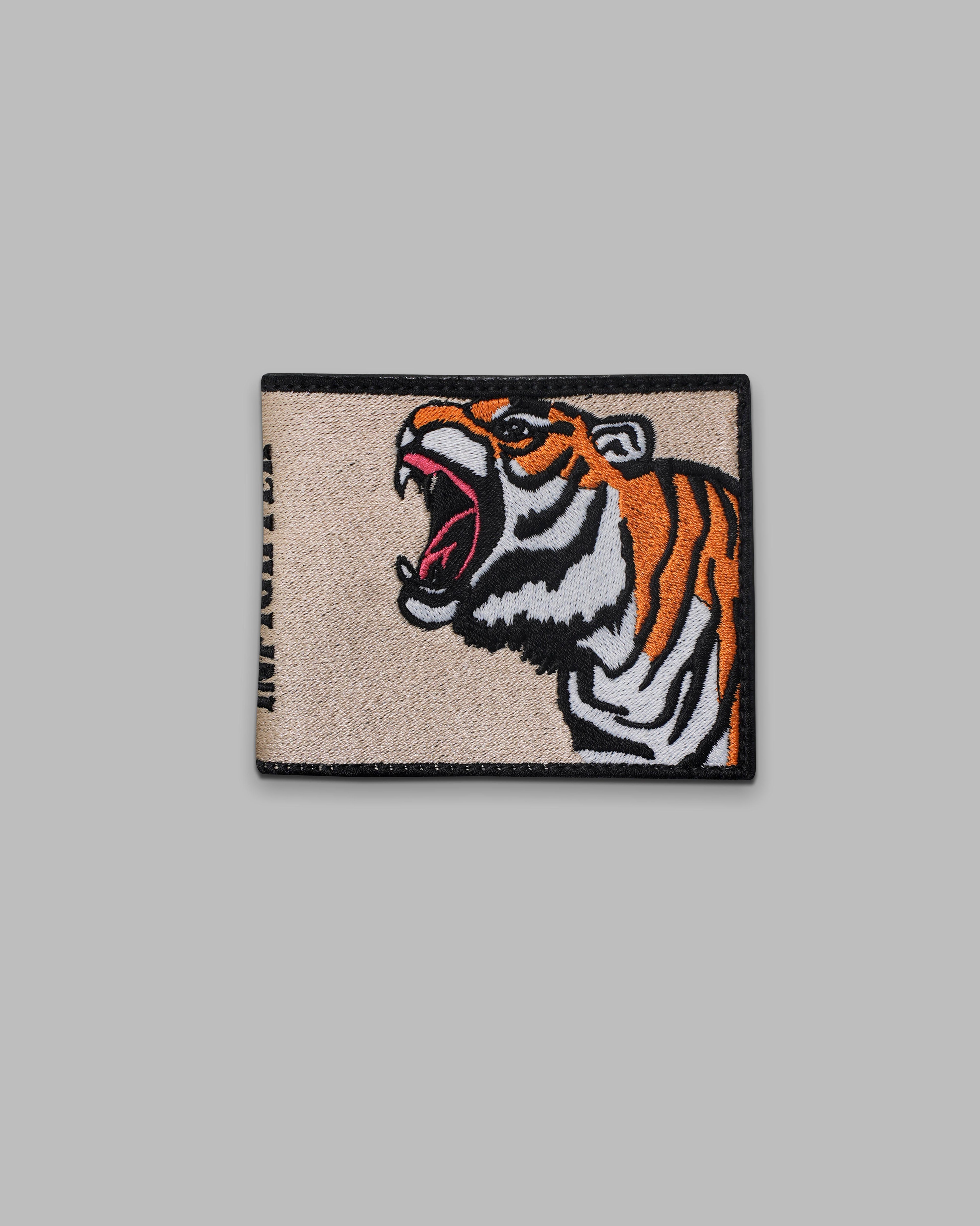 Cüzdan Tiger Nakış İşleme