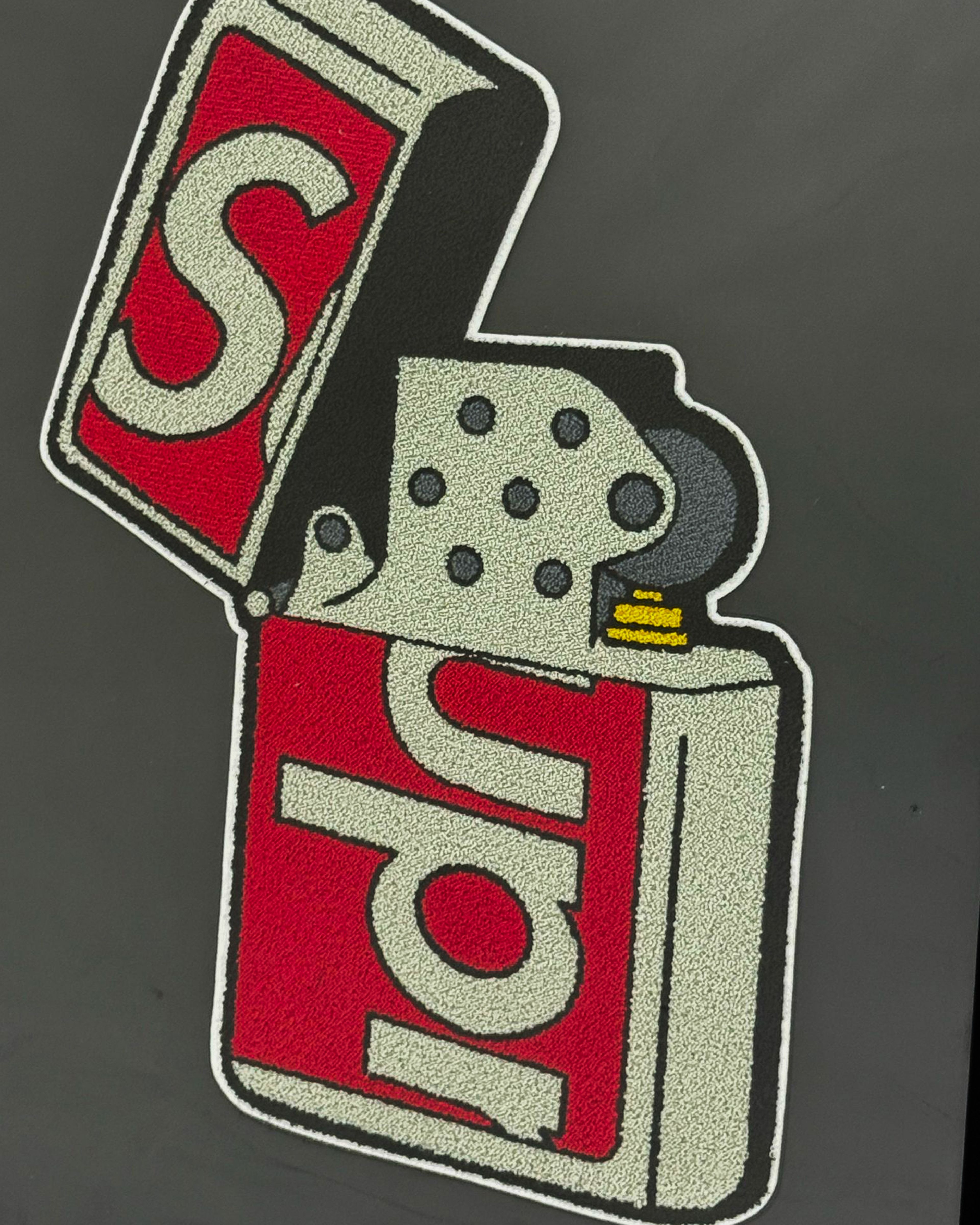 Sup Flame Çerçeveli Tablo