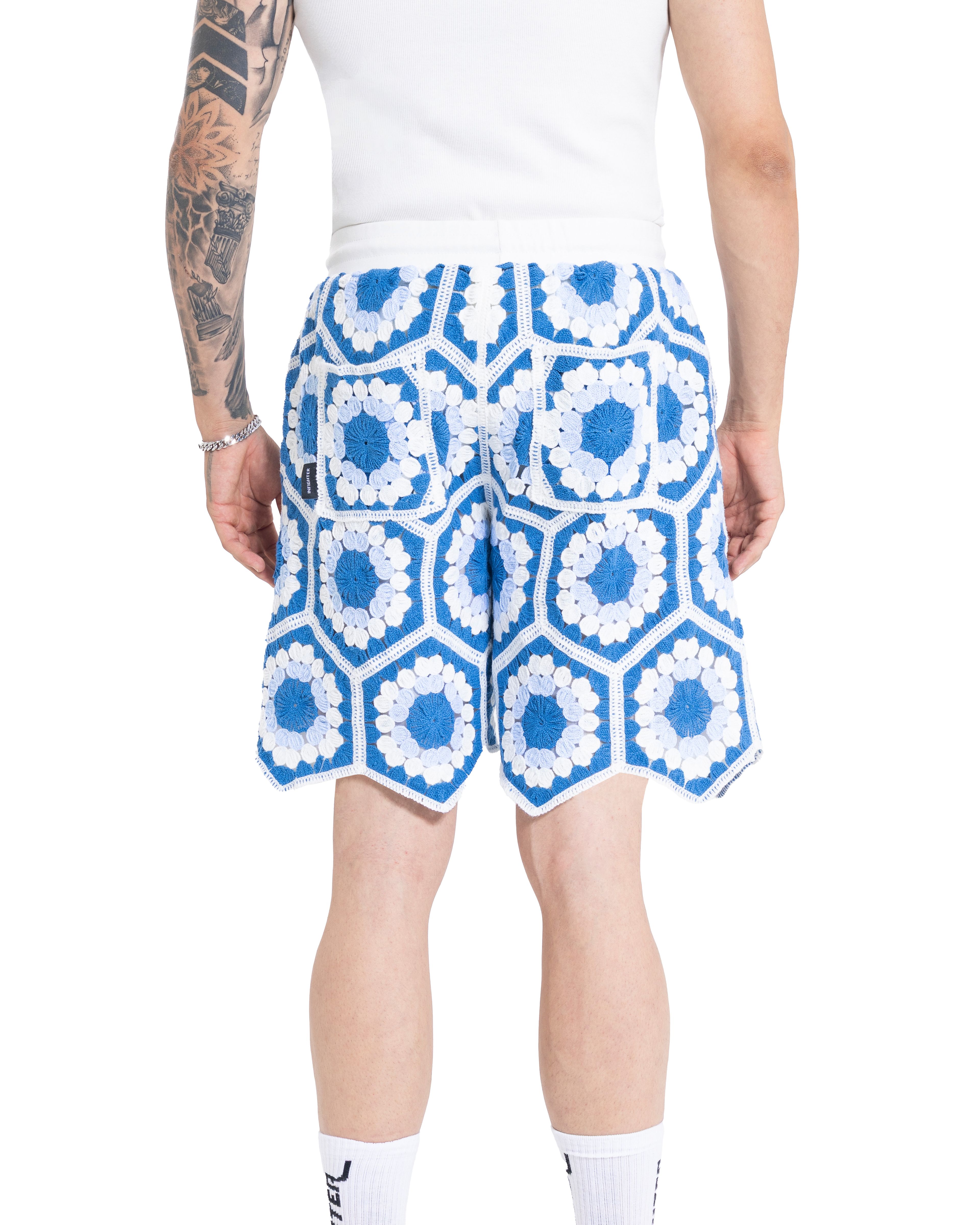 Unisex Knitted FlowerHex Pants