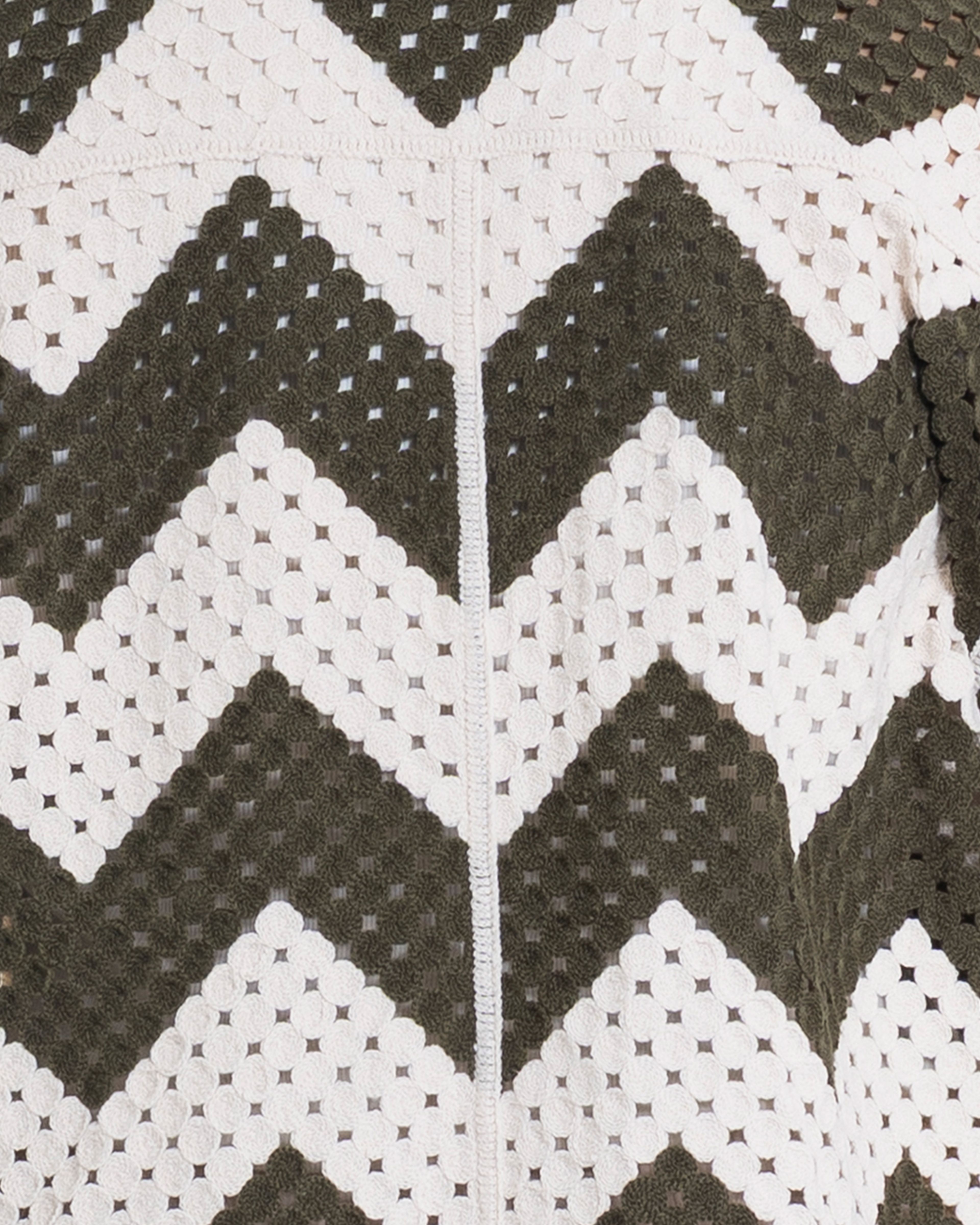 Unisex Knitted ZigZag Edge Shirt