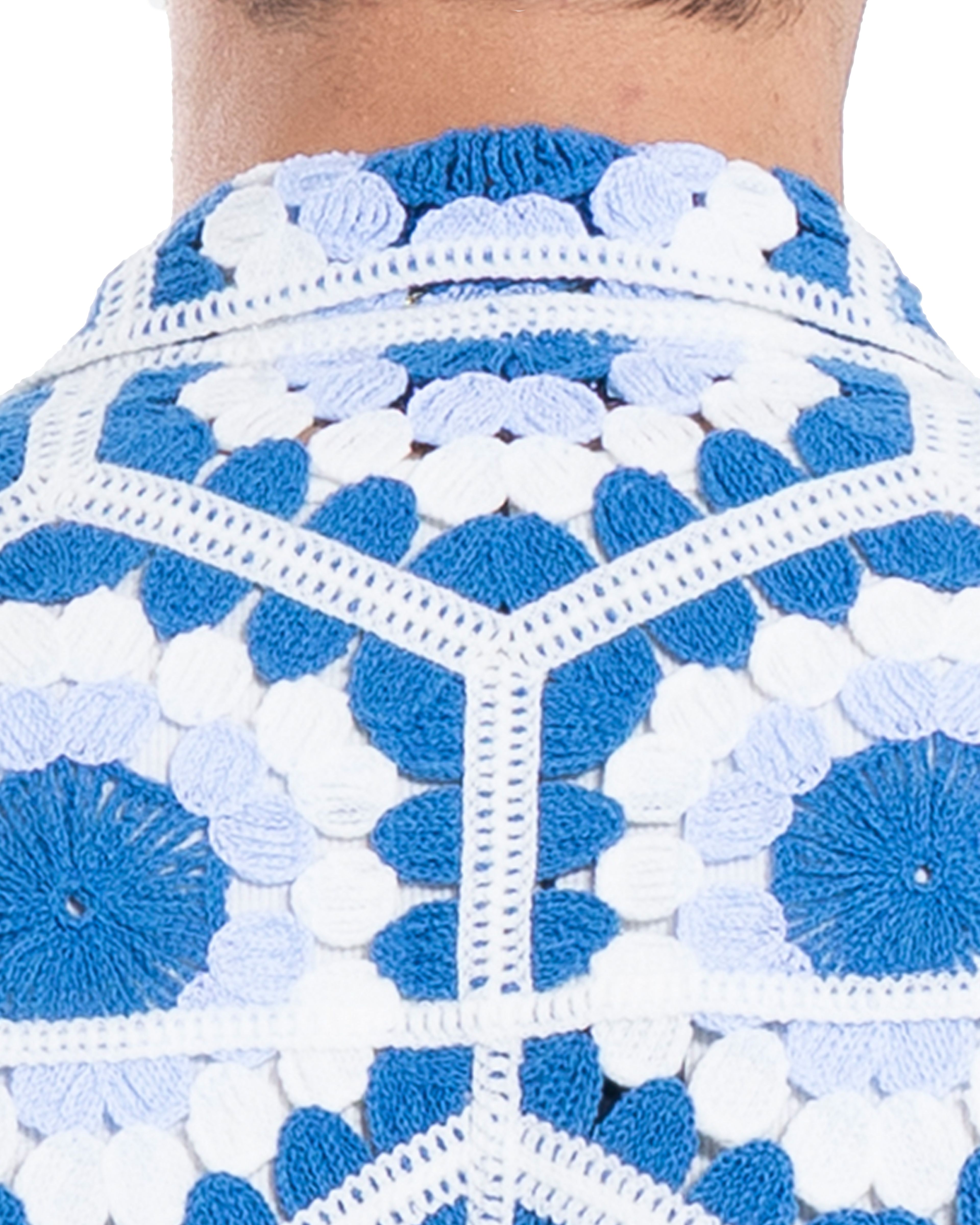 Unisex Knitted FlowerHex Shirt