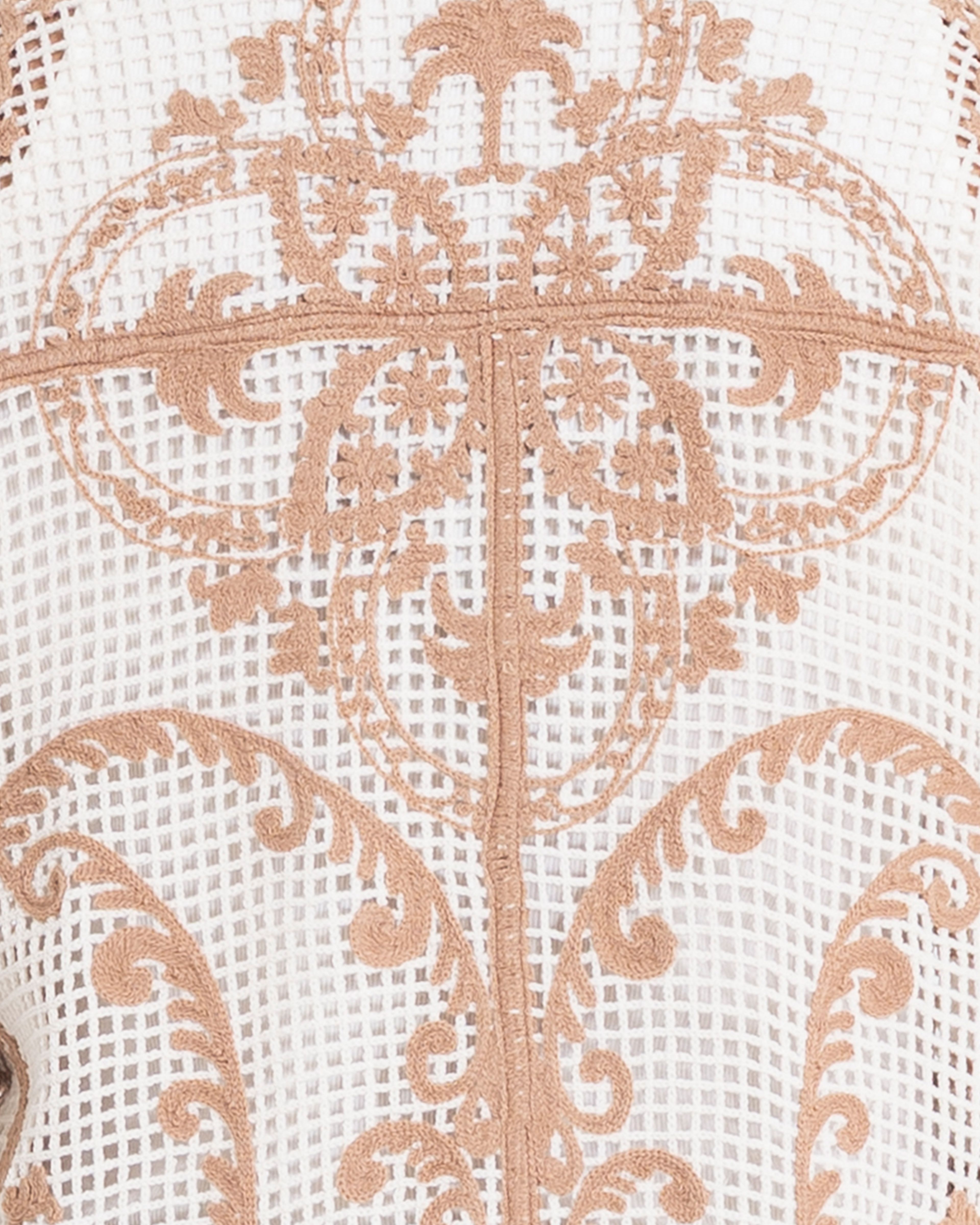 Unisex Knitted Ember Lace Shirt